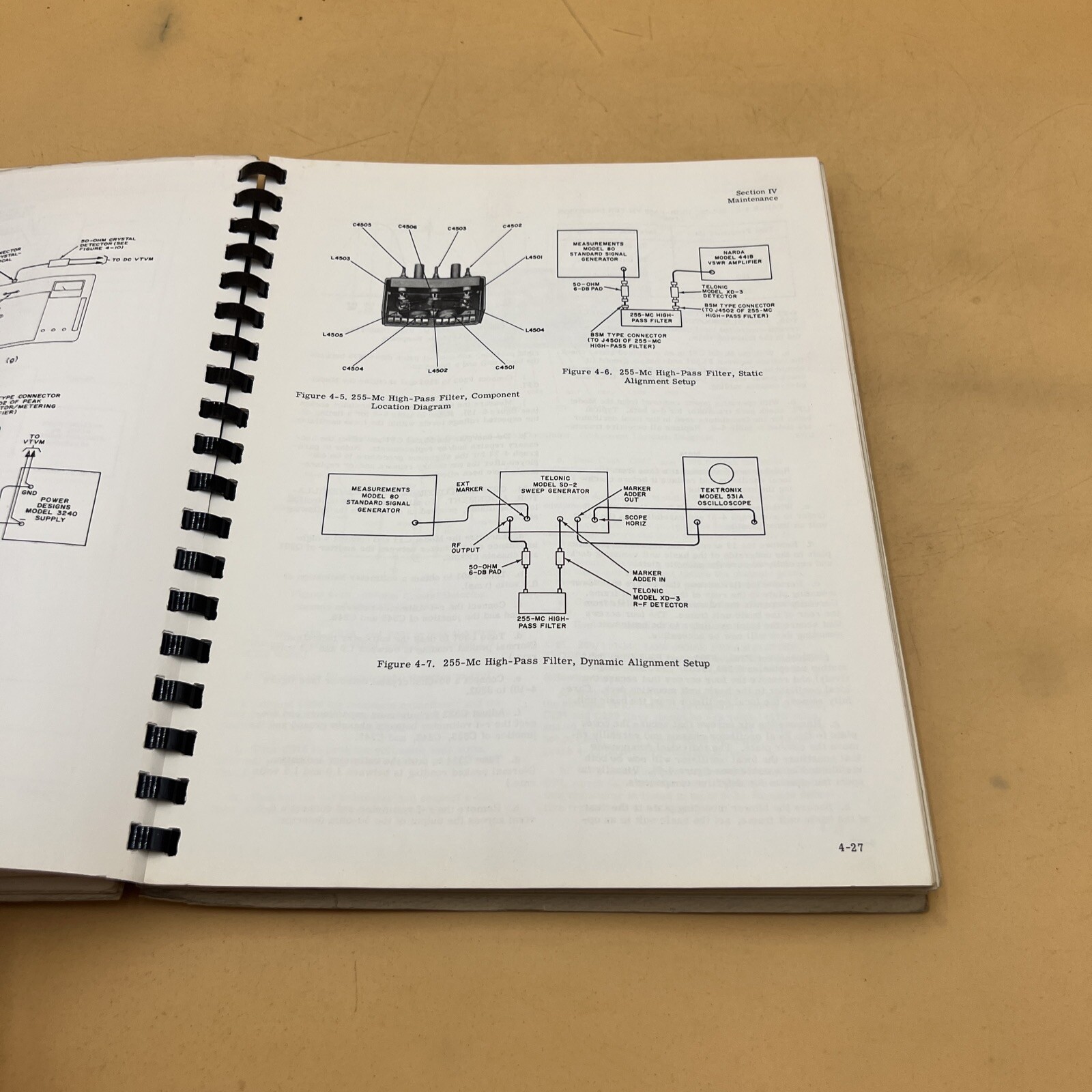 POLARAD CALIBRATED FIELD INTENSITY RECEIVER MODEL CFI OPERATING REPAIR HANDBOOK