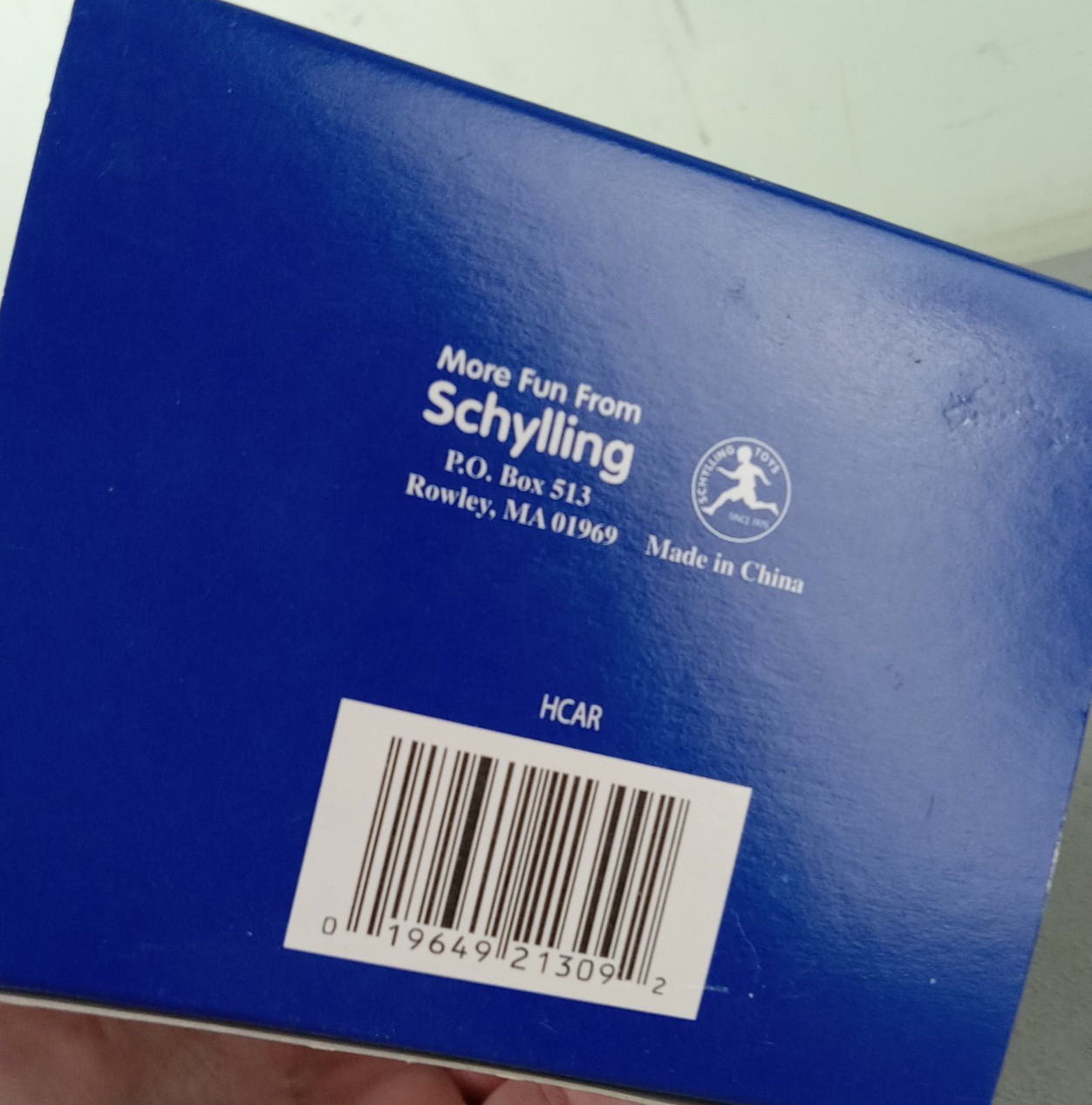 SCHYLLING Pull & Spin Tin Litho HORSE CAROUSEL Toy Mechanical NIB NEW