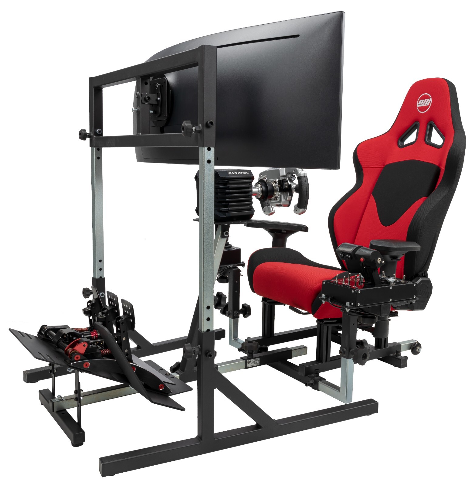 SimFab Monitor Mount Floor Stand for Racing And Flight Simulators