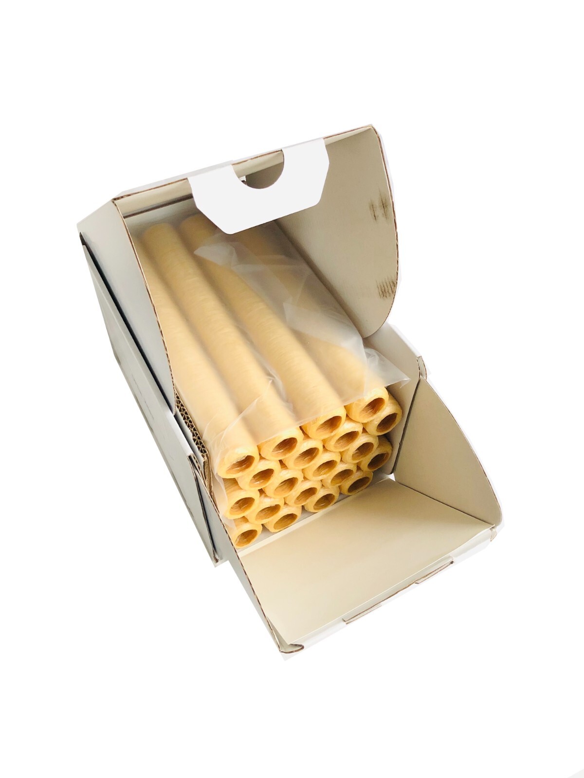 Collagen Casings Dry 28mm / 50ft for stuffing 324 Lb 1800 sausages 20 sticks