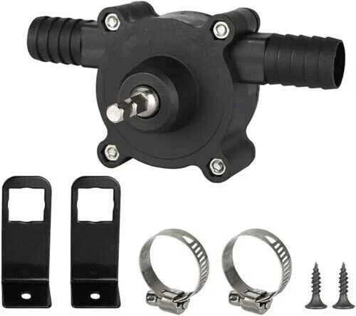 Hand Electric Drill Pump Self-Priming Pump Household Small Water Drill Drive Kit