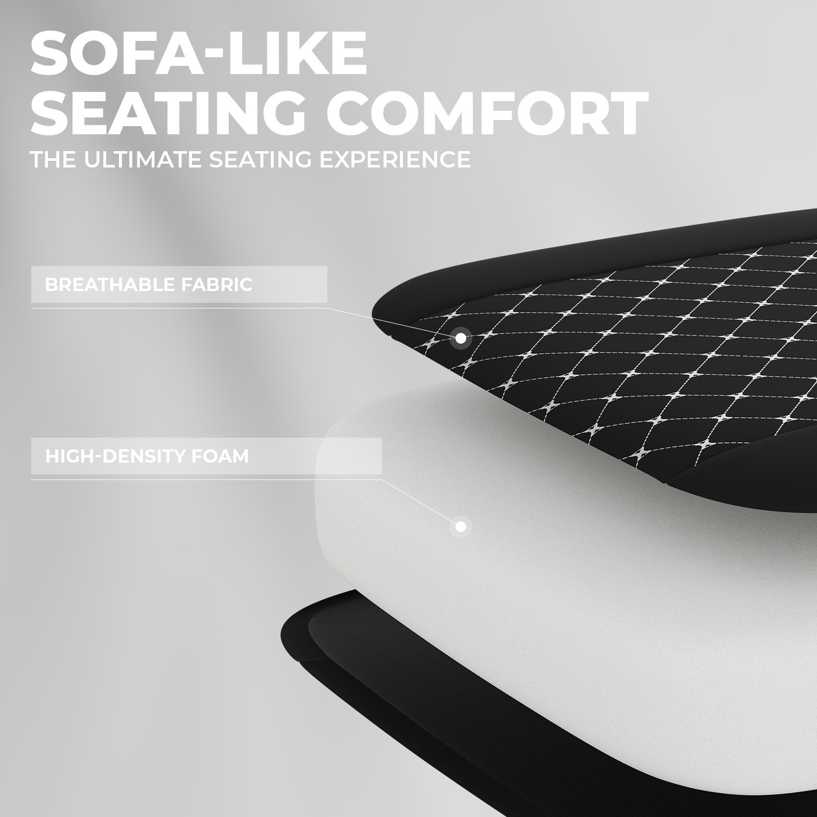 Gaming Chair with Massage Ergonomic PC Gaming Chair Computer Chair with Footrest