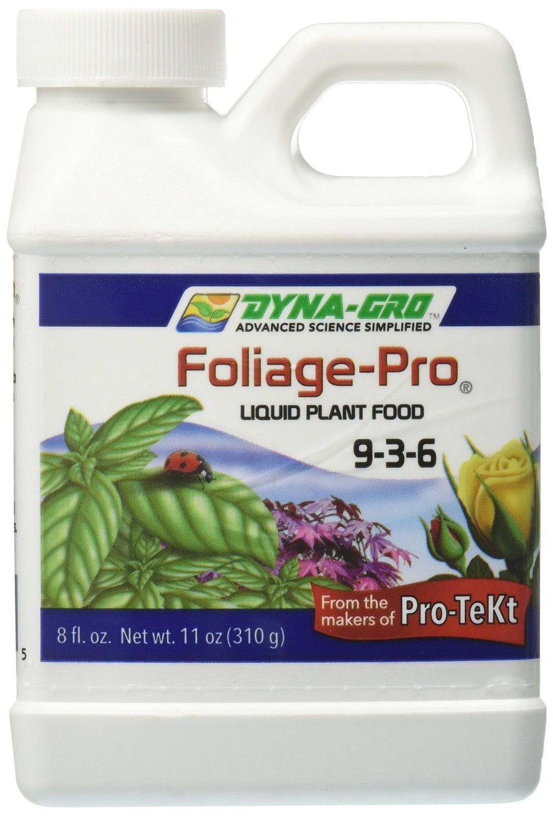 Dyna Gro Foliage Pro 9-3-6 8 oz. Fertilizer Liquid Plant Food Nutrients Grow
