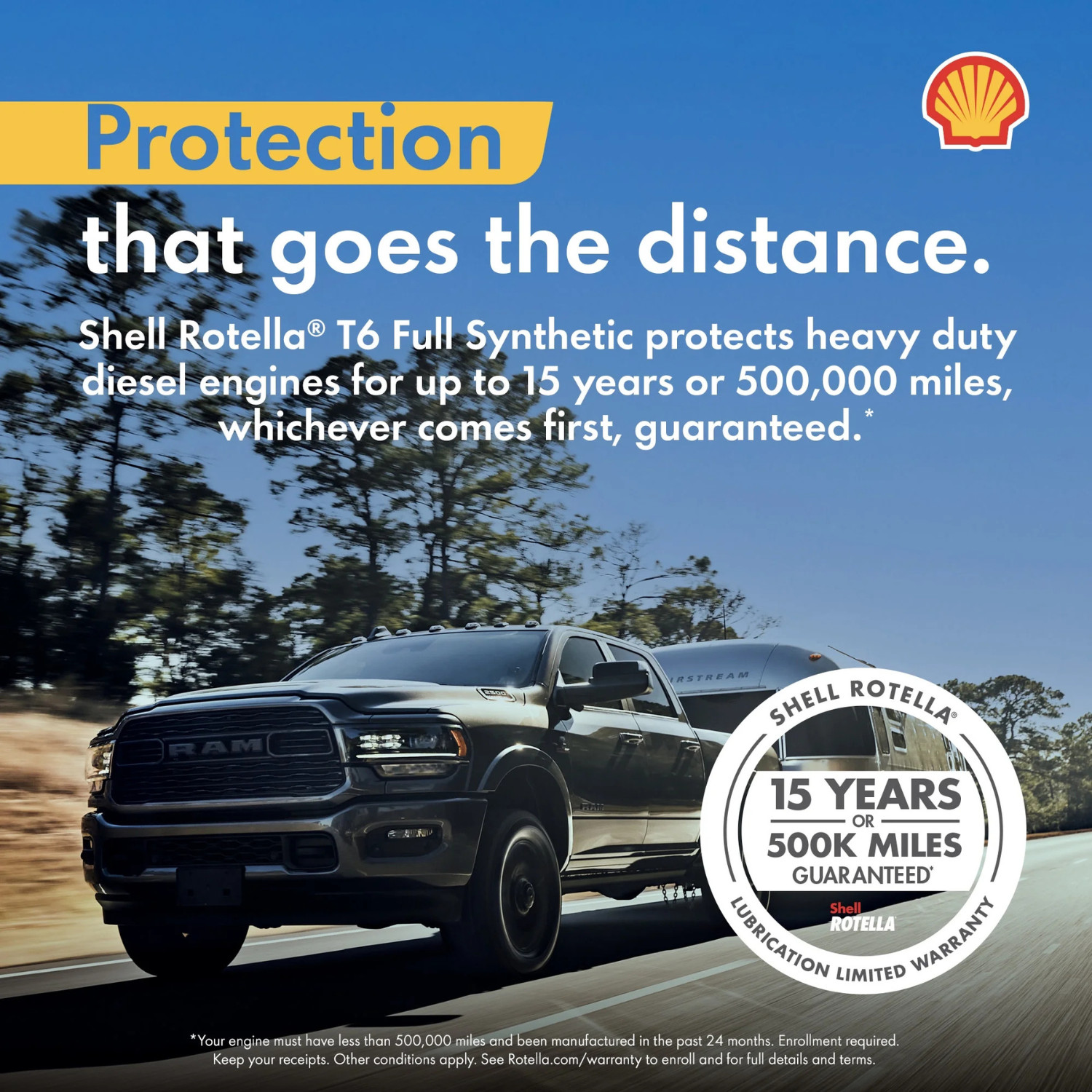 (2 pack) Shell Rotella T6 Full Synthetic 5W-40 Diesel Engine Oil, 1 Gallon