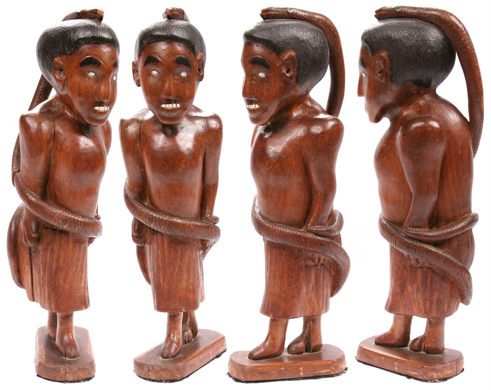 Vintage Melanesian Micronesian Carved Wooden Figure Pacific Island Polynesian