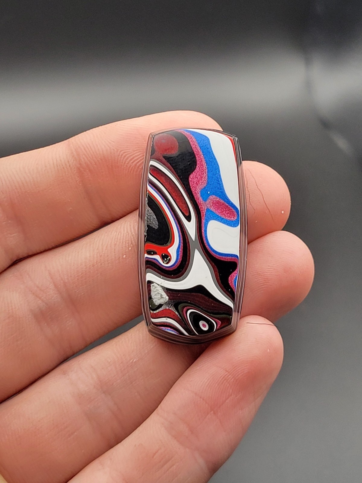 JEEP WRANGLER FORDITE DETROIT AGATE CABOCHON