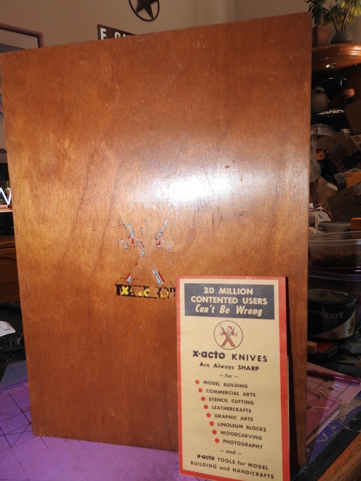 🇺🇸 RARE VINTAGE X-ACTO #88 HOBBY TOOL CABINET FROM 60's -UNIQUE GIFT!🇺🇸