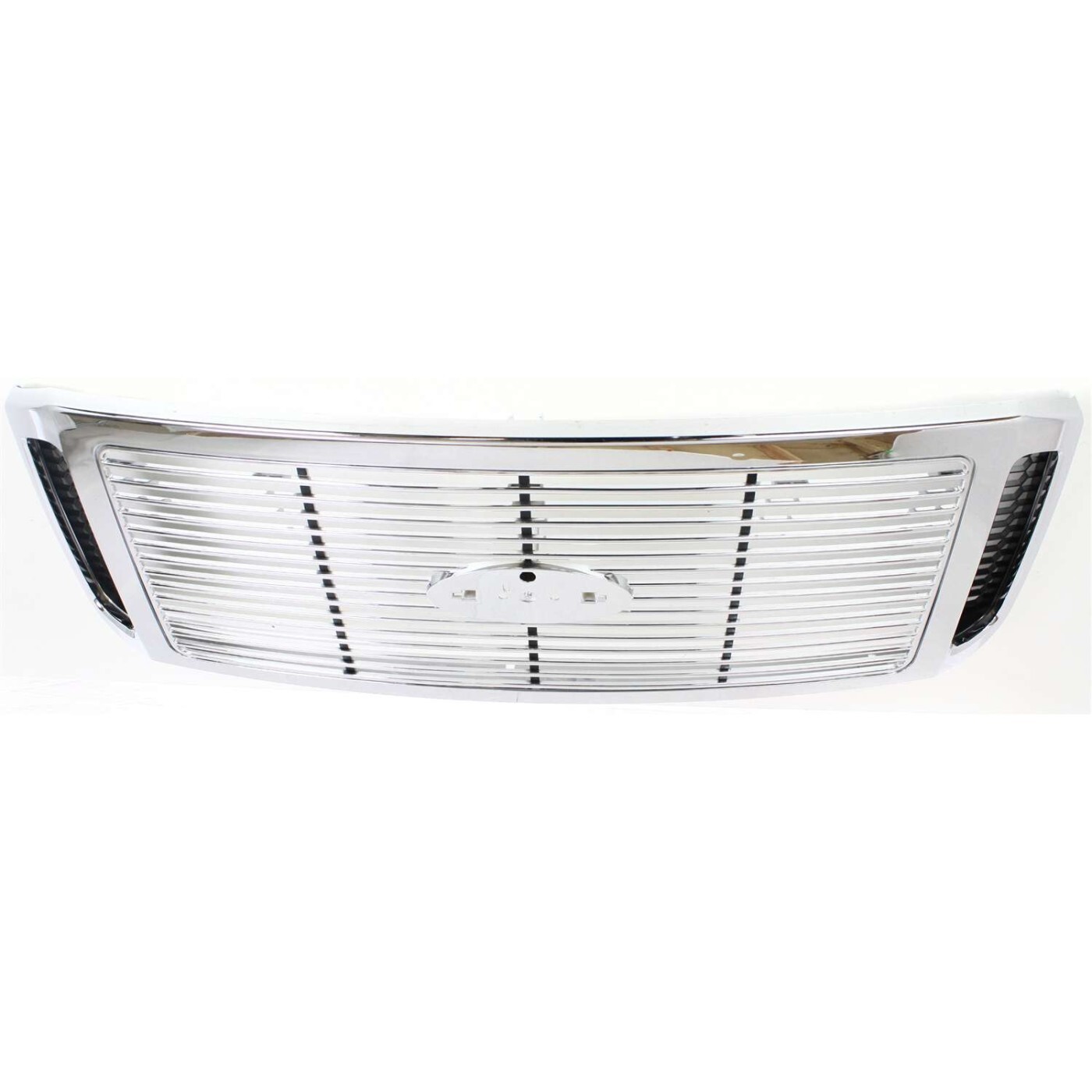 Grille For 2006-2007 Ford F-250 Super Duty F-350 Super Duty Chrome Plastic