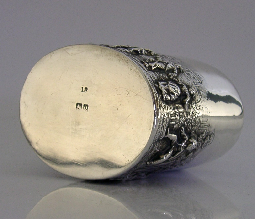 BEAUTIFUL CHESTER 1899 VICTORIAN SOLID STERLING SILVER TEA CADDY BOX ANTIQUE