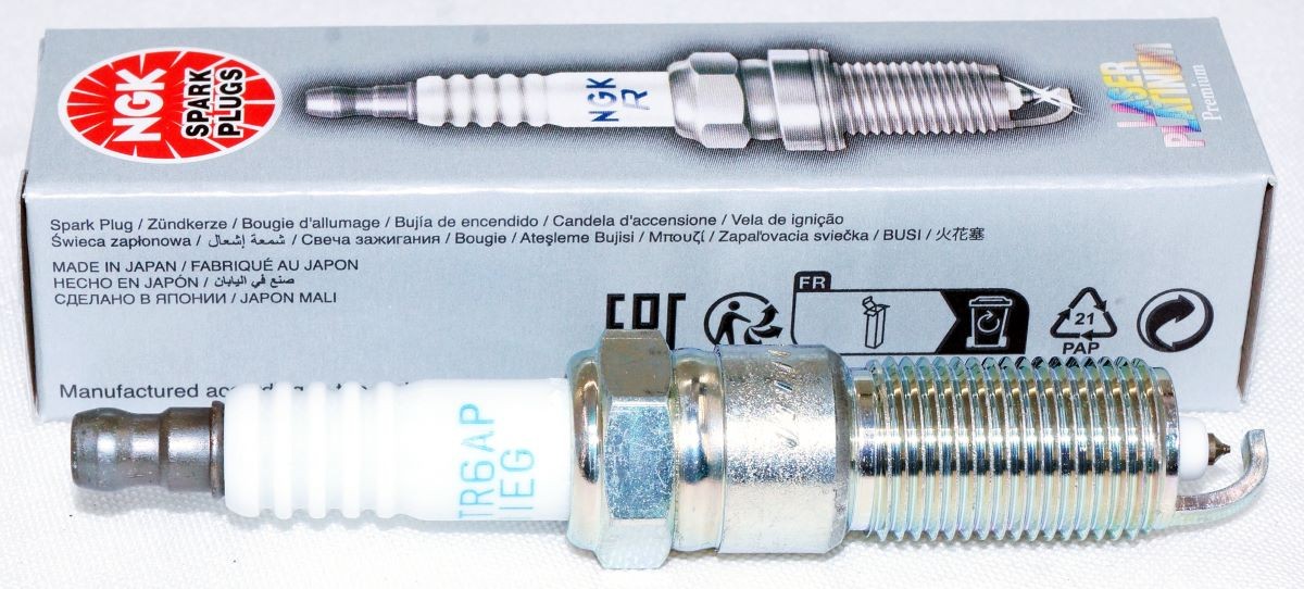 Set of 16 Genuine NGK 97408 LZTR6AP11EG Laser Platinum Spark Plugs