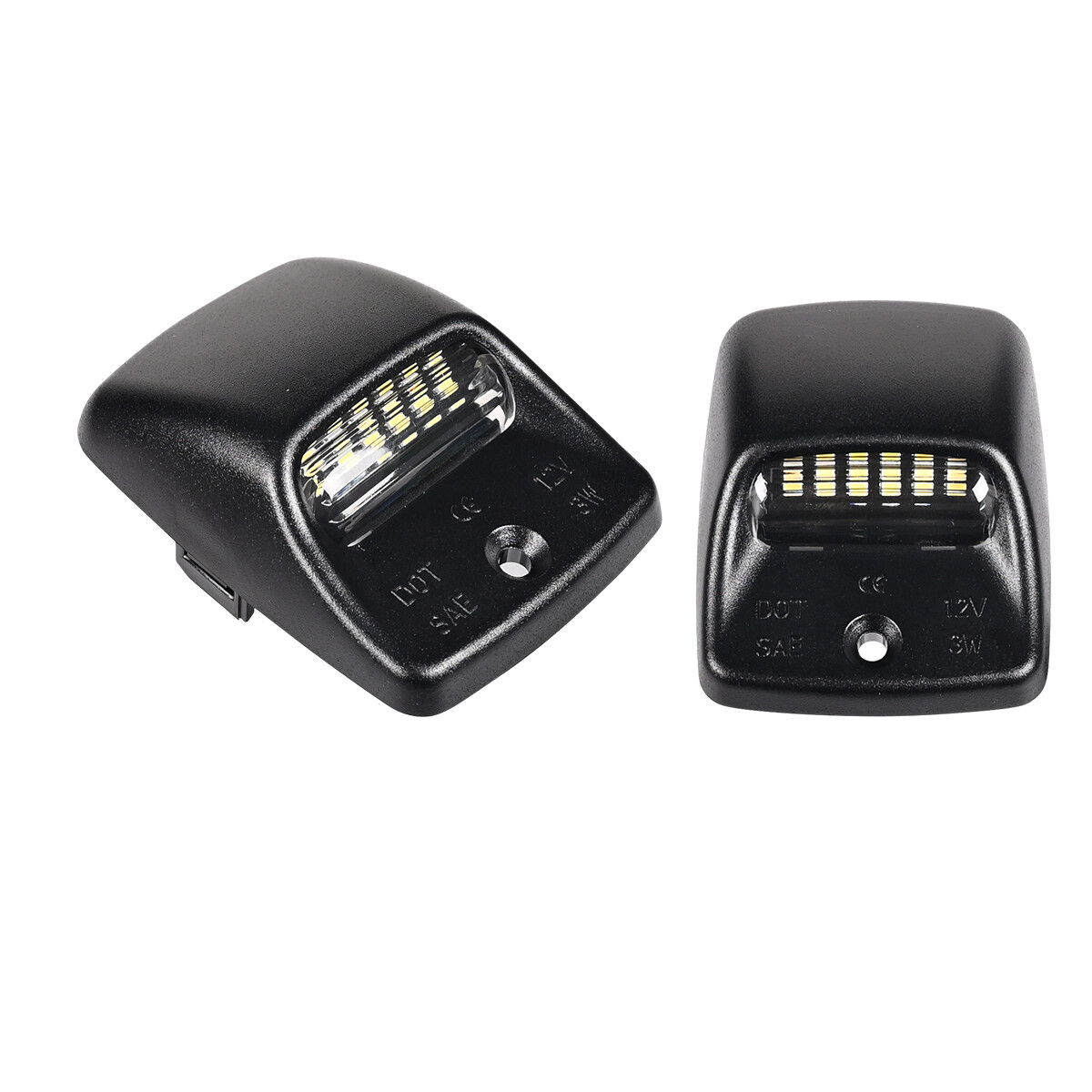 LED Tag License Plate Light Bulbs Assembly Kit White For Toyota Tacoma 2005-2015