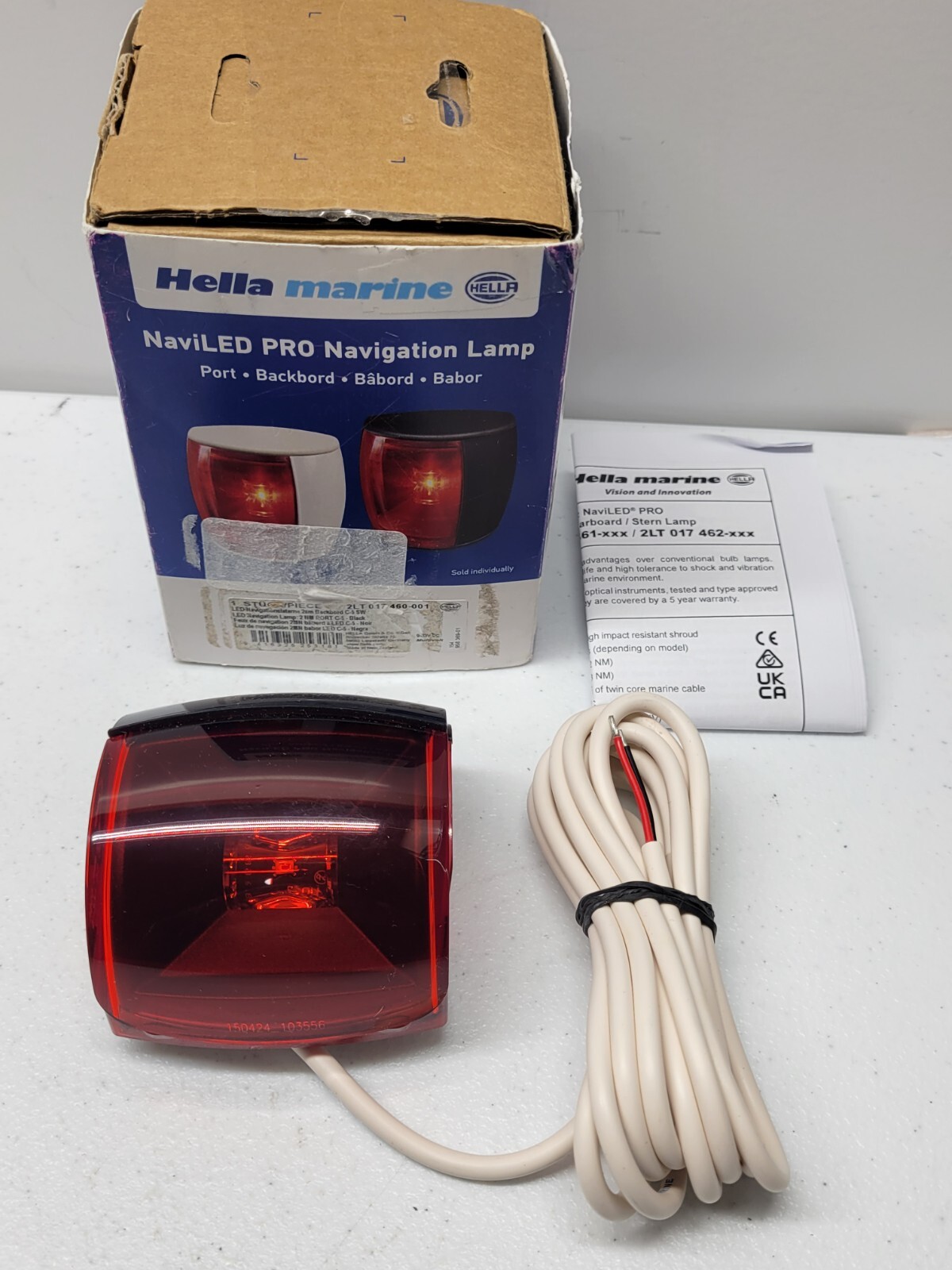Hella Marine NaviLED Pro Navigation Lamp 2LT 017 460-0, 9-33V NEW