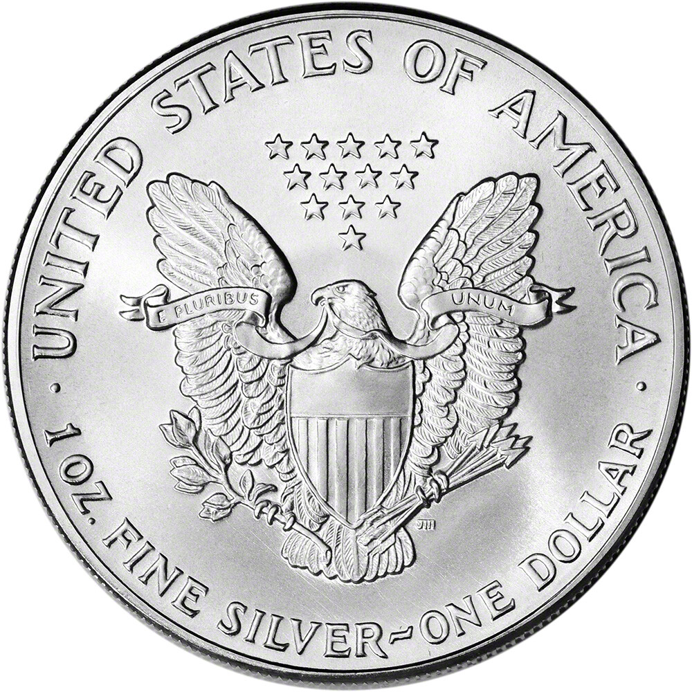 1986 American Silver Eagle Coin - NGC MS69