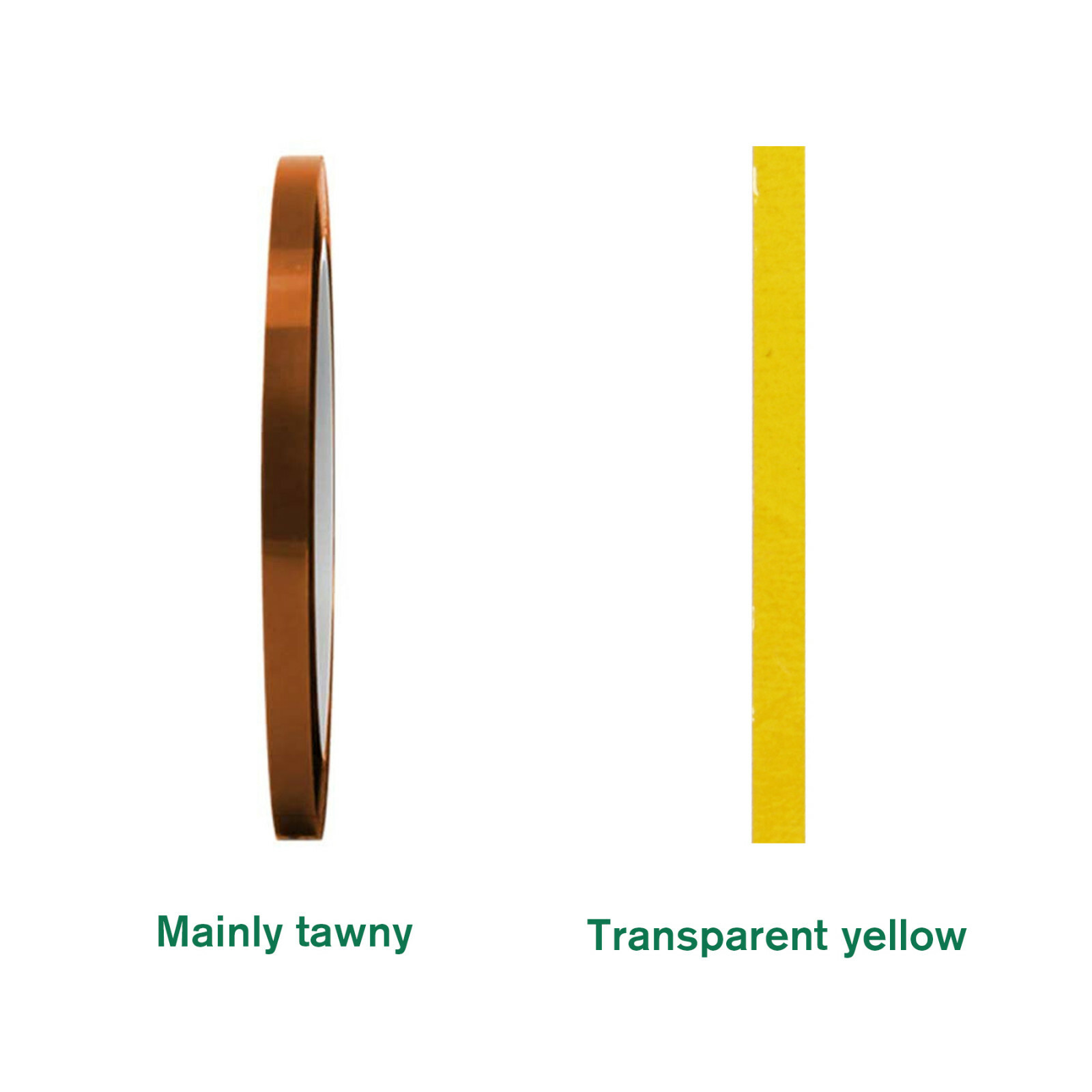 A-SUB 4 Rolls 10mm 108ft Kapton Polyimide High Temperature Heat Resistant Tapes