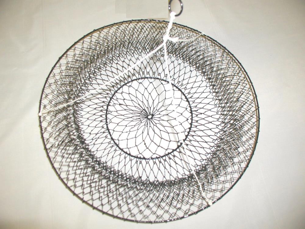 F J Neil Dolphin 6925 Wire Mesh Crab Trap Net 10" Depth 18" Diameter