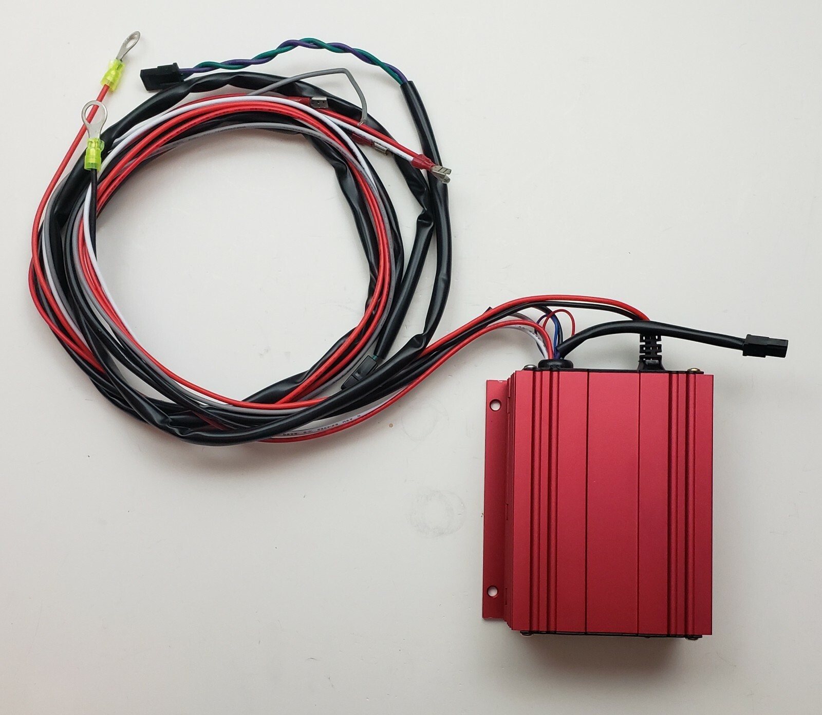 MOPAR DODGE 440 PRO-BILLET Distributor + Digital 6AL Box + coil + Red Plug Wires