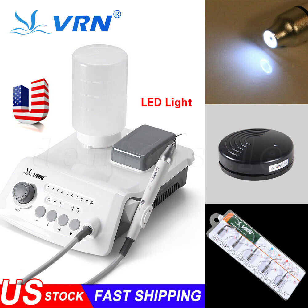 LED Dental Ultrasonic Piezo Scaler Handpiece Bottles Fit EMS Cavitron Woodpecker