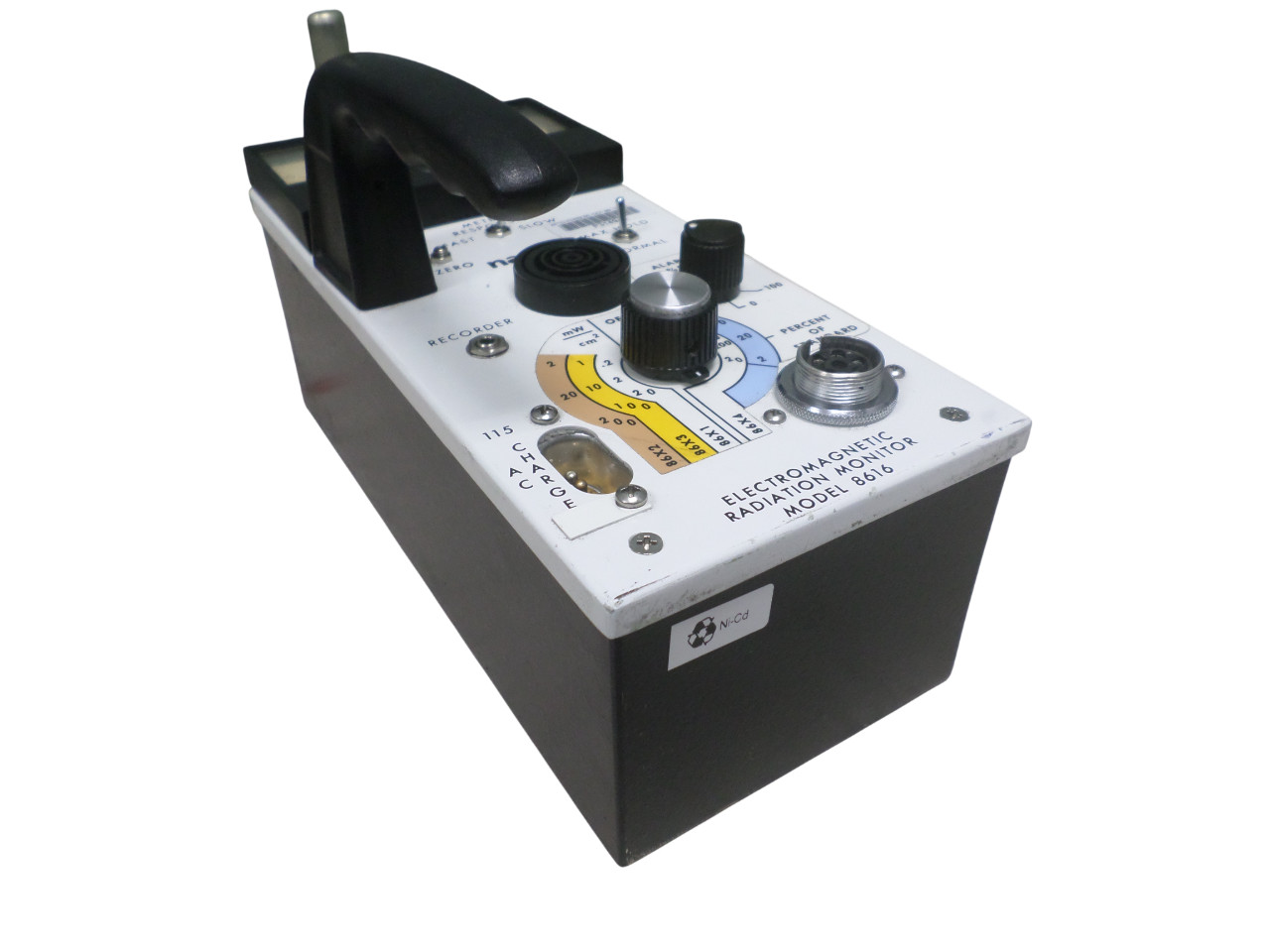 Narda Model: 8616 Electromagnetic Radiation Monitor.