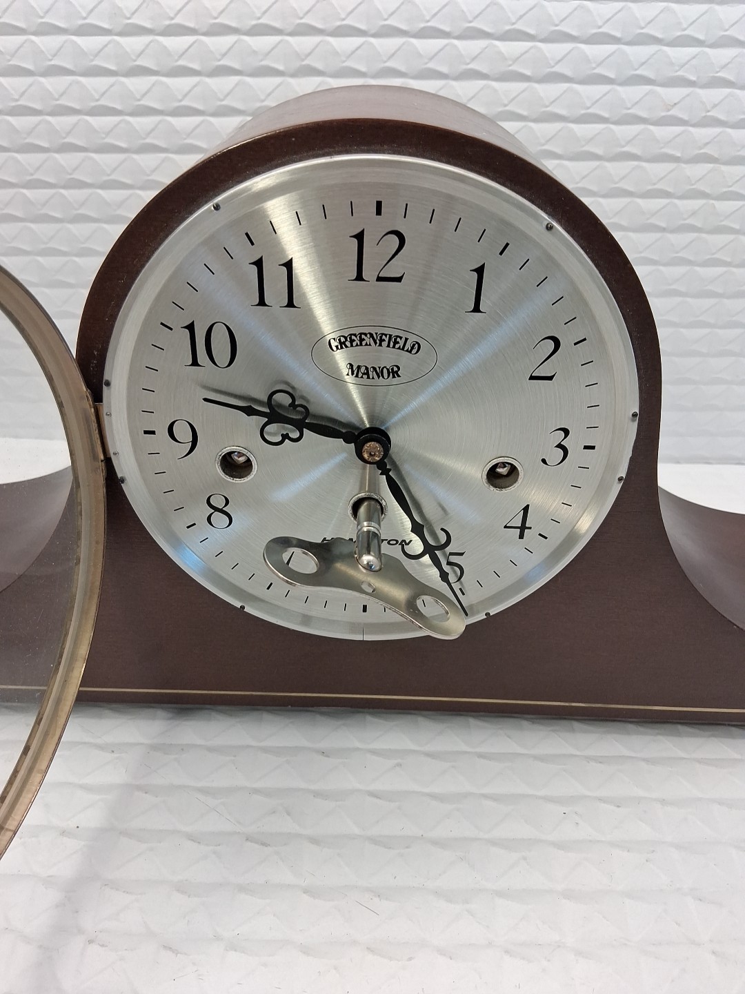 Vintage Hamilton Greenfield Manor Mantle Clock Made In Germany Working Beautiful