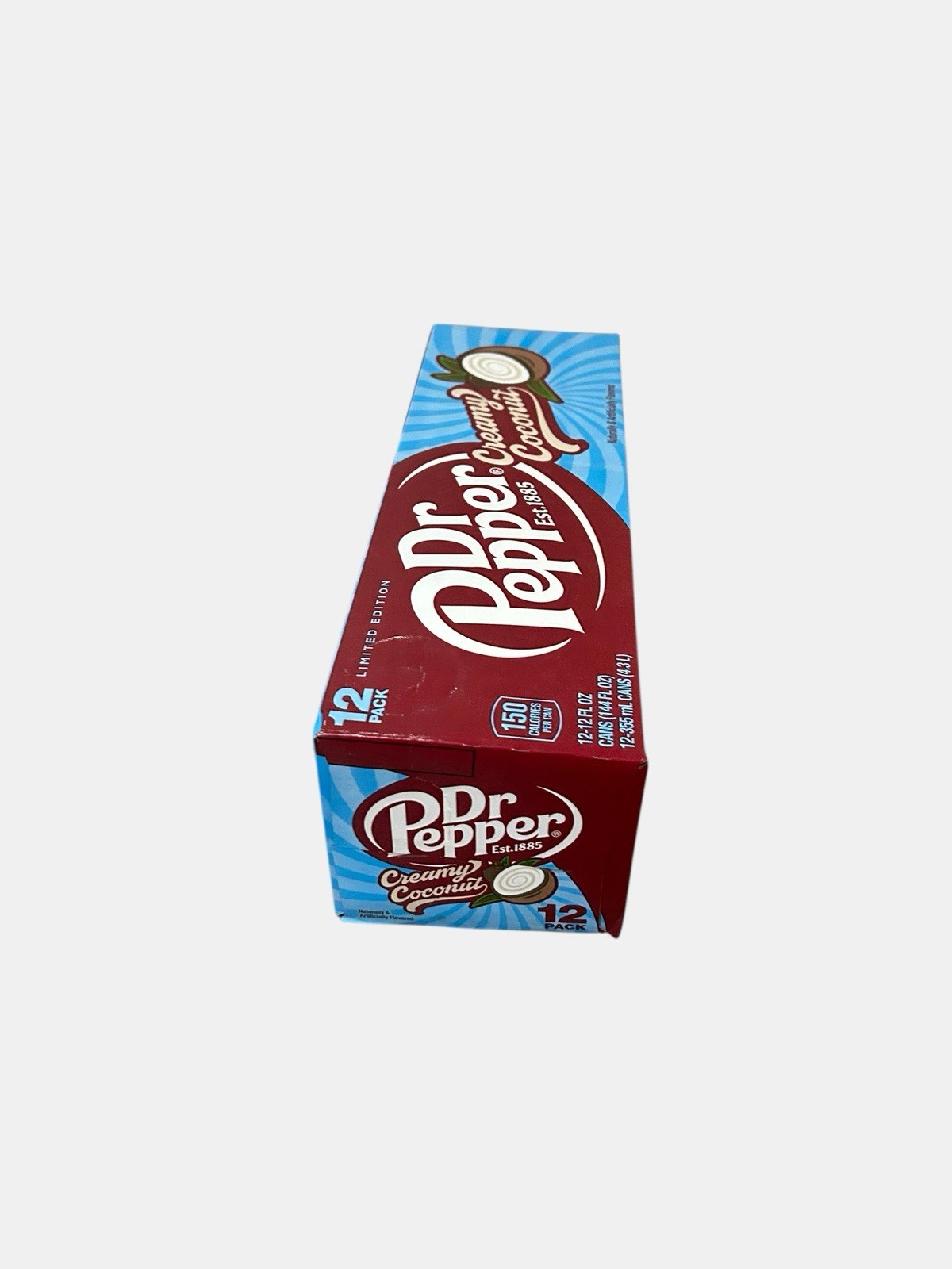 Dr Pepper Creamy Coconut LIMITED EDITION 12 Pack - Expires 12/07/2026