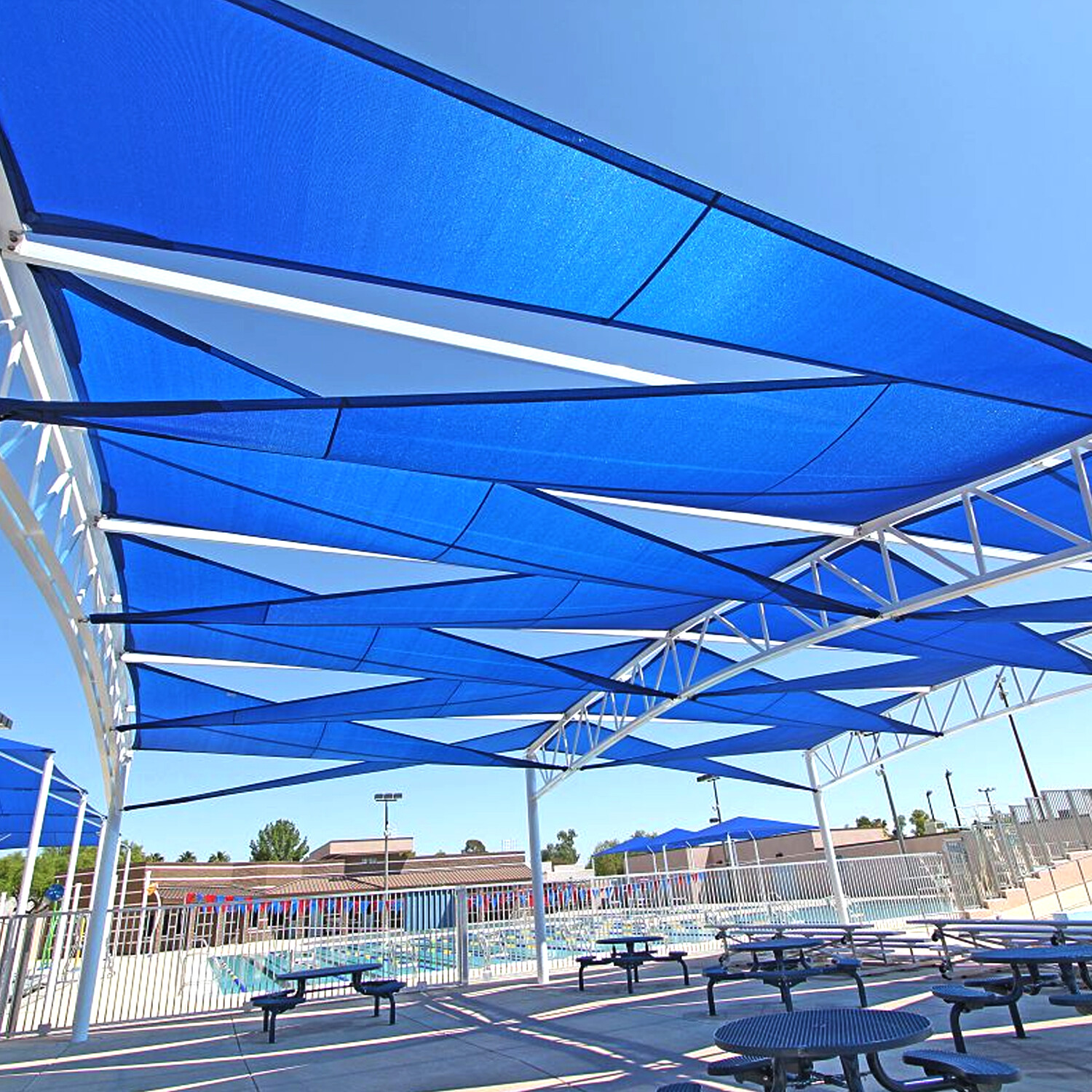 Sun Shade Sail Triangle Patio Awning Outdoor Garden Pool Canopy Shelter Cover