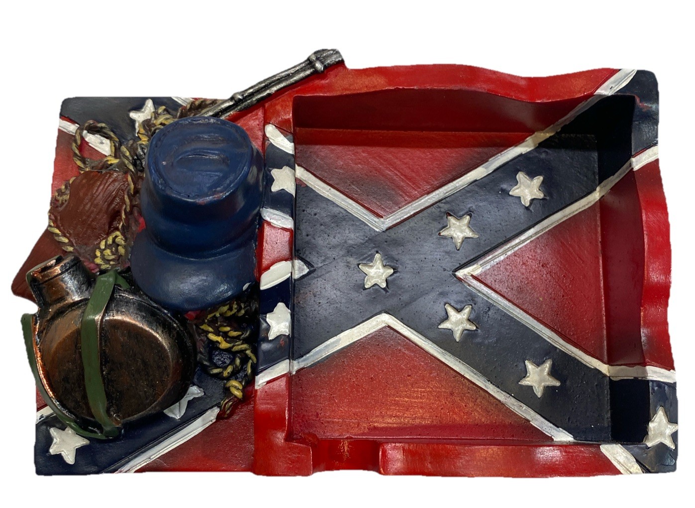 Vintage Ash Trays Multicolored Civil War Collections