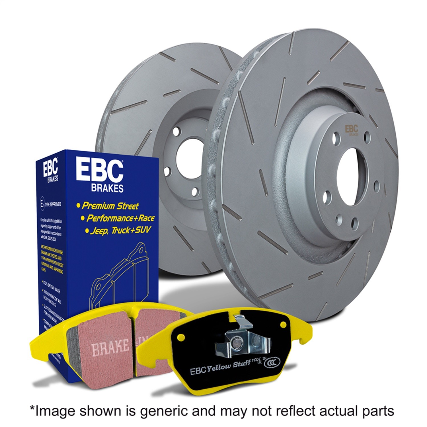 EBC for S9 Kits Yellowstuff Pads and USR Rotors S9KF1026