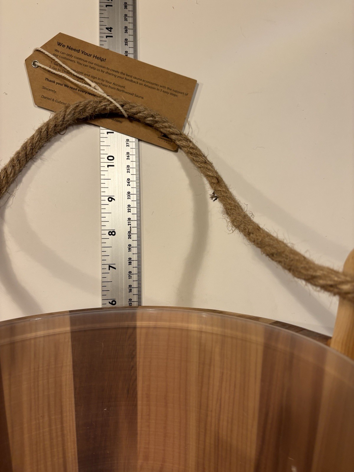 Northwood Sauna Cedar Bucket And Dipper READ