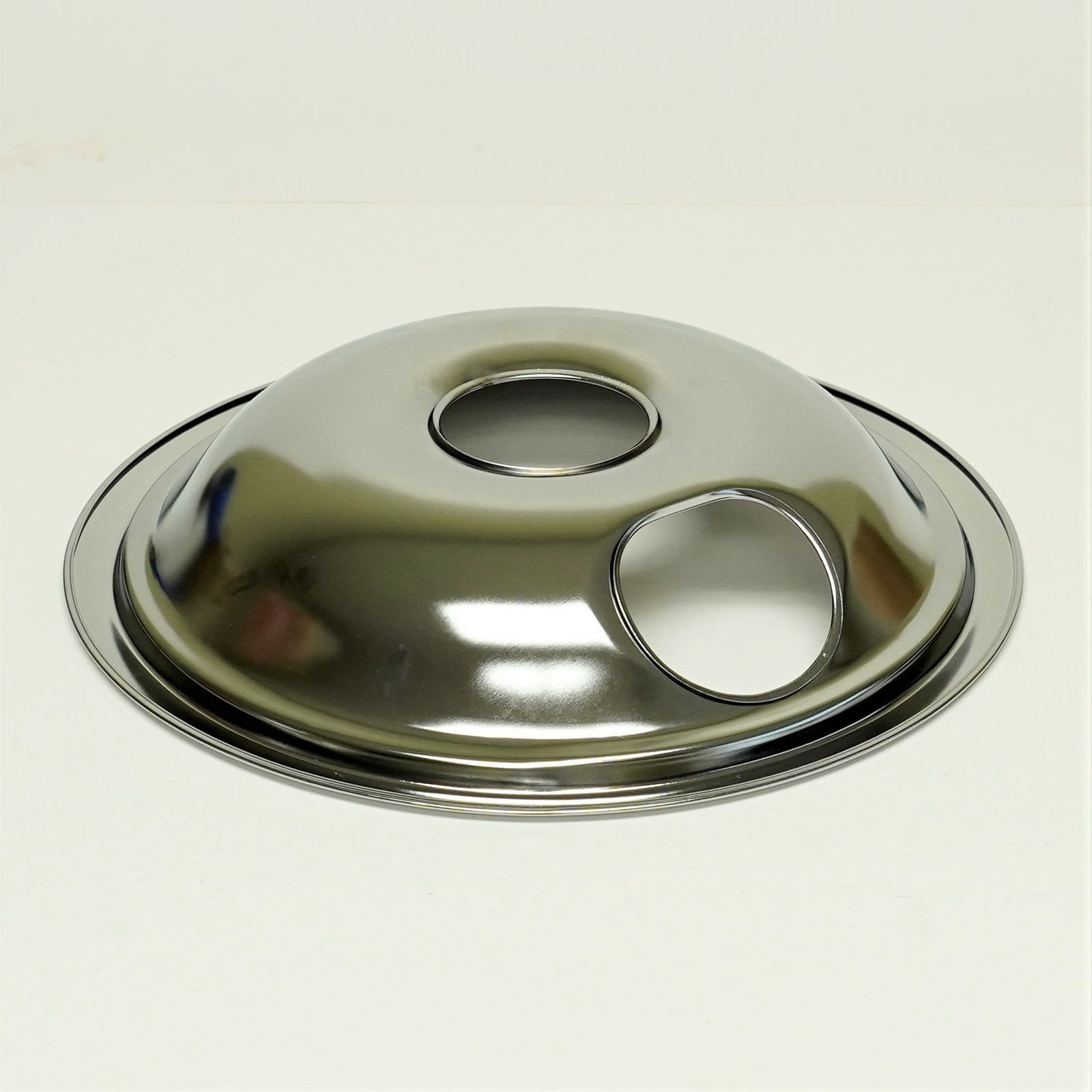 CP2 Range Stove Chrome Drip Pans Bowls Set 3/ 6" 1/ 8"