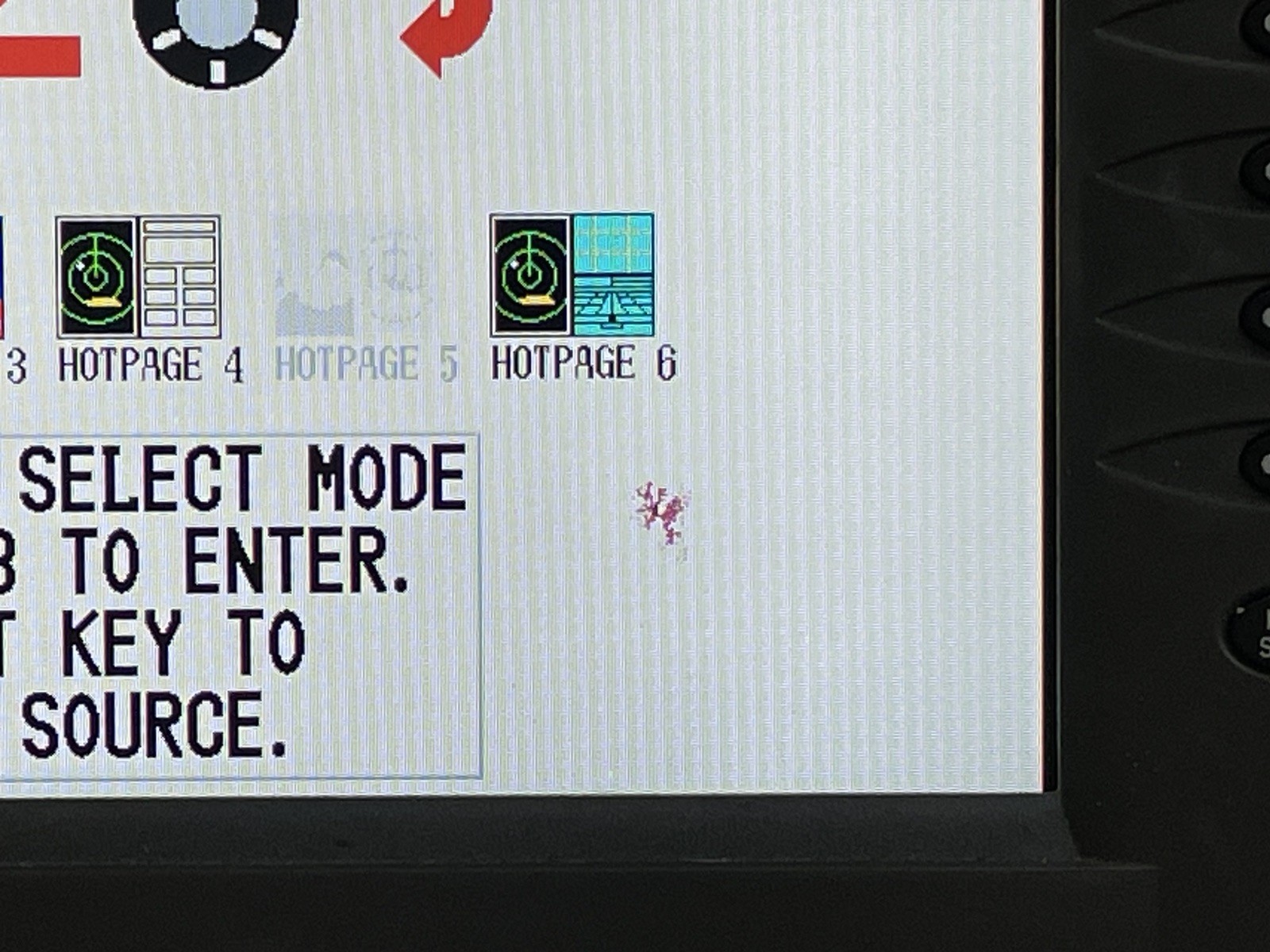 FURUNO RDP-139 or RDP-149 replacement screen w/ imperfections (Please read)