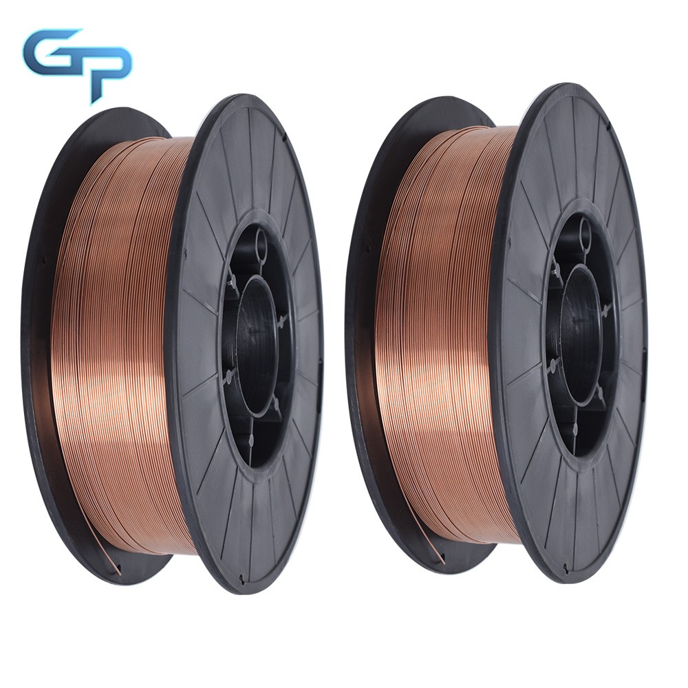 2 Pcs ER70S-6 0.030" (0.8 mm) Mild Steel MIG Welding Wire 11-lb Roll