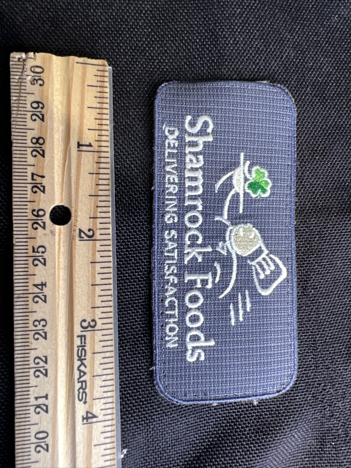 Shamrock Foods Food Service Uniform Patch Delivering Satisfaction.. Used