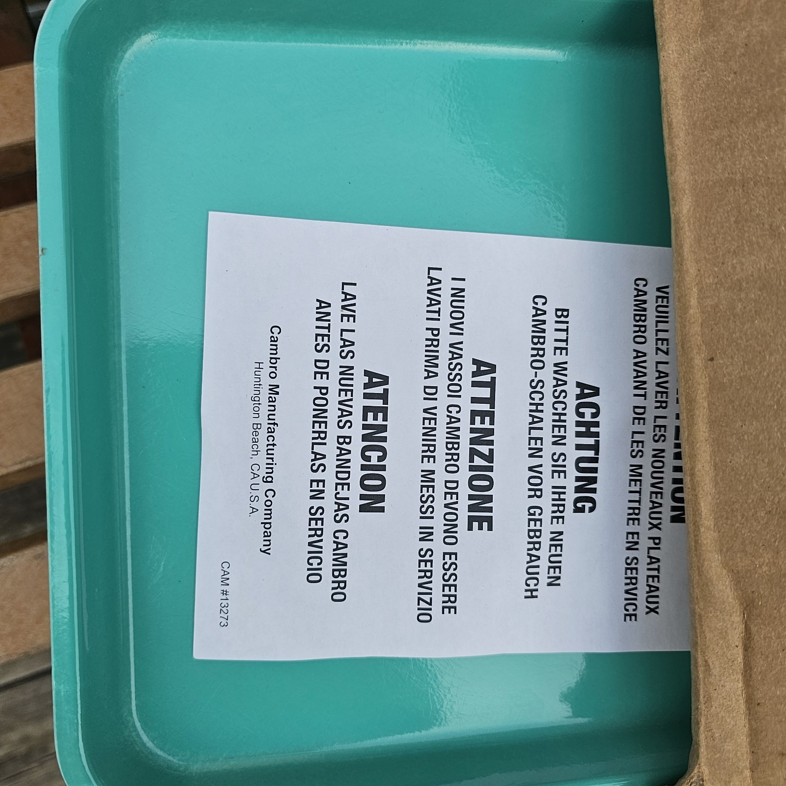 12 Cambro 918MT140 Rectangular Market Display Tray 8 11/16" x 18" x13/16" Green