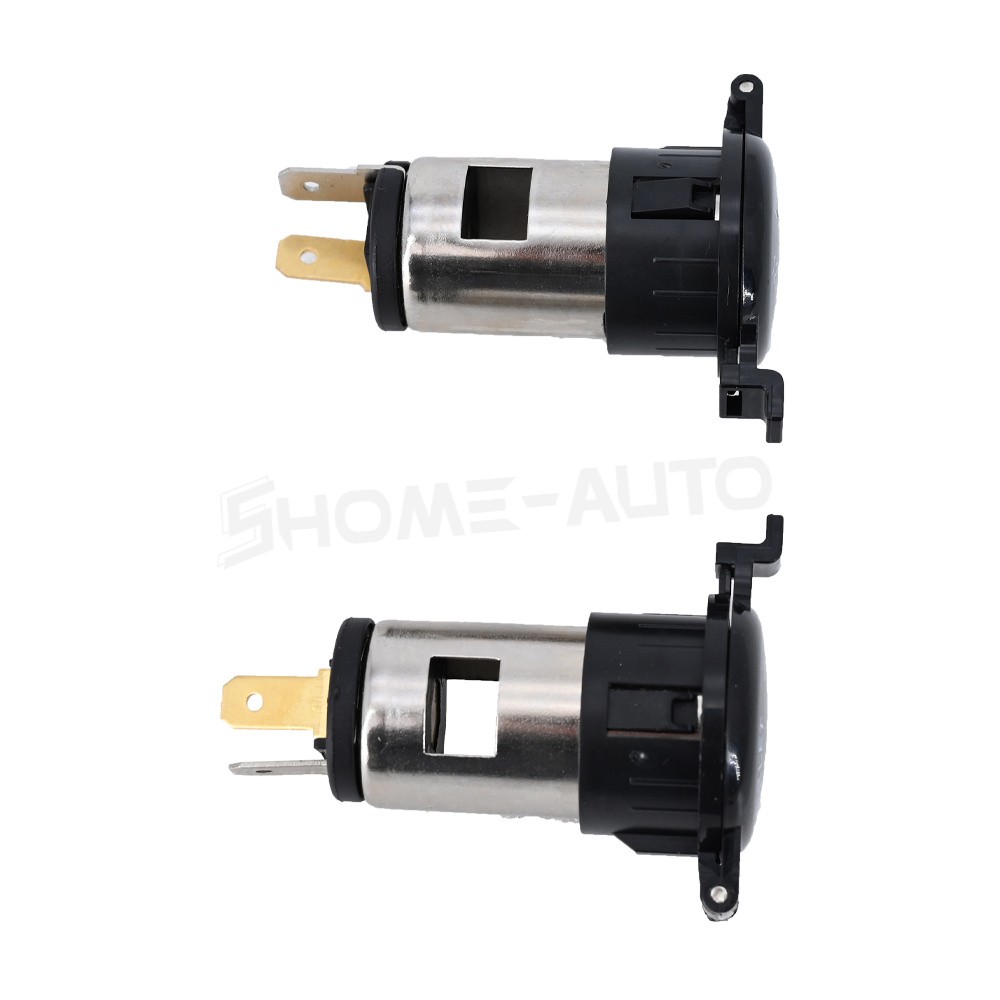 Pair DC 12V 120W Car Cigarette Lighter Female Power Outlet Socket Replacement