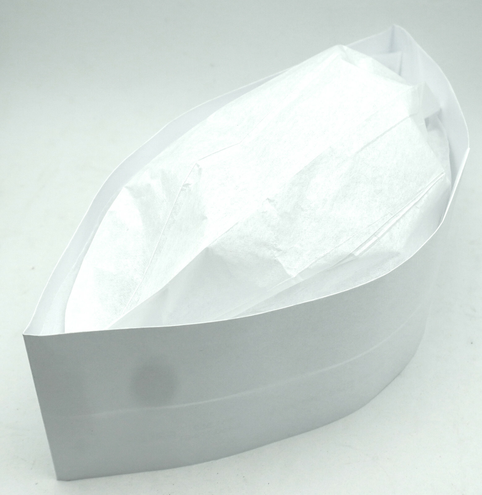 200 Classy Caps All White Restaurant Grill Cook Chef's Old Fashion Paper Hats