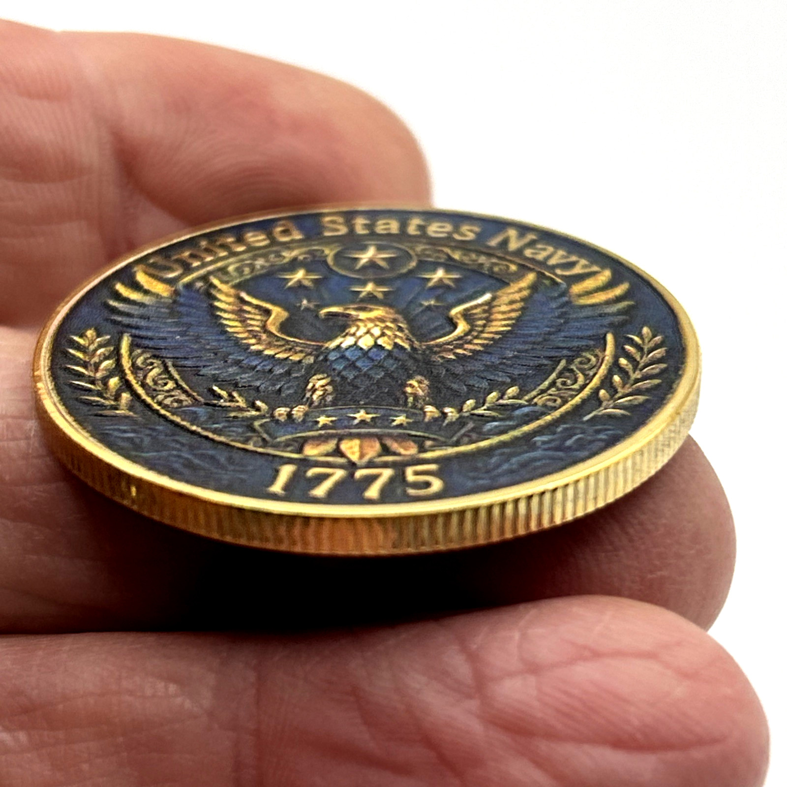 *US NAVY 250th ANNIVERSARY* Commemorative Challenge Coin Collectible Medal