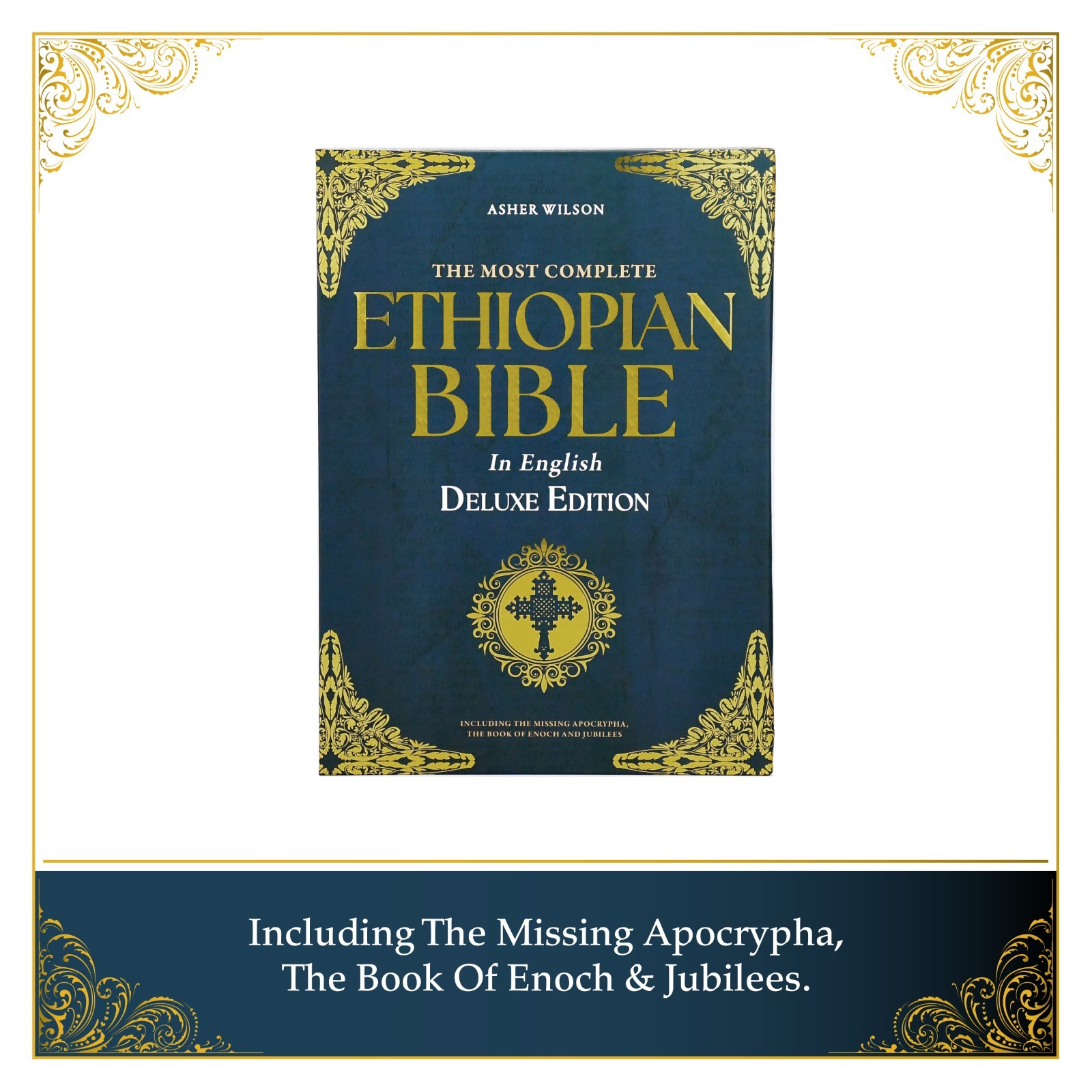 The Most Complete Ethiopian Bible by Asher Wilson, Deluxe Red Letter Edition