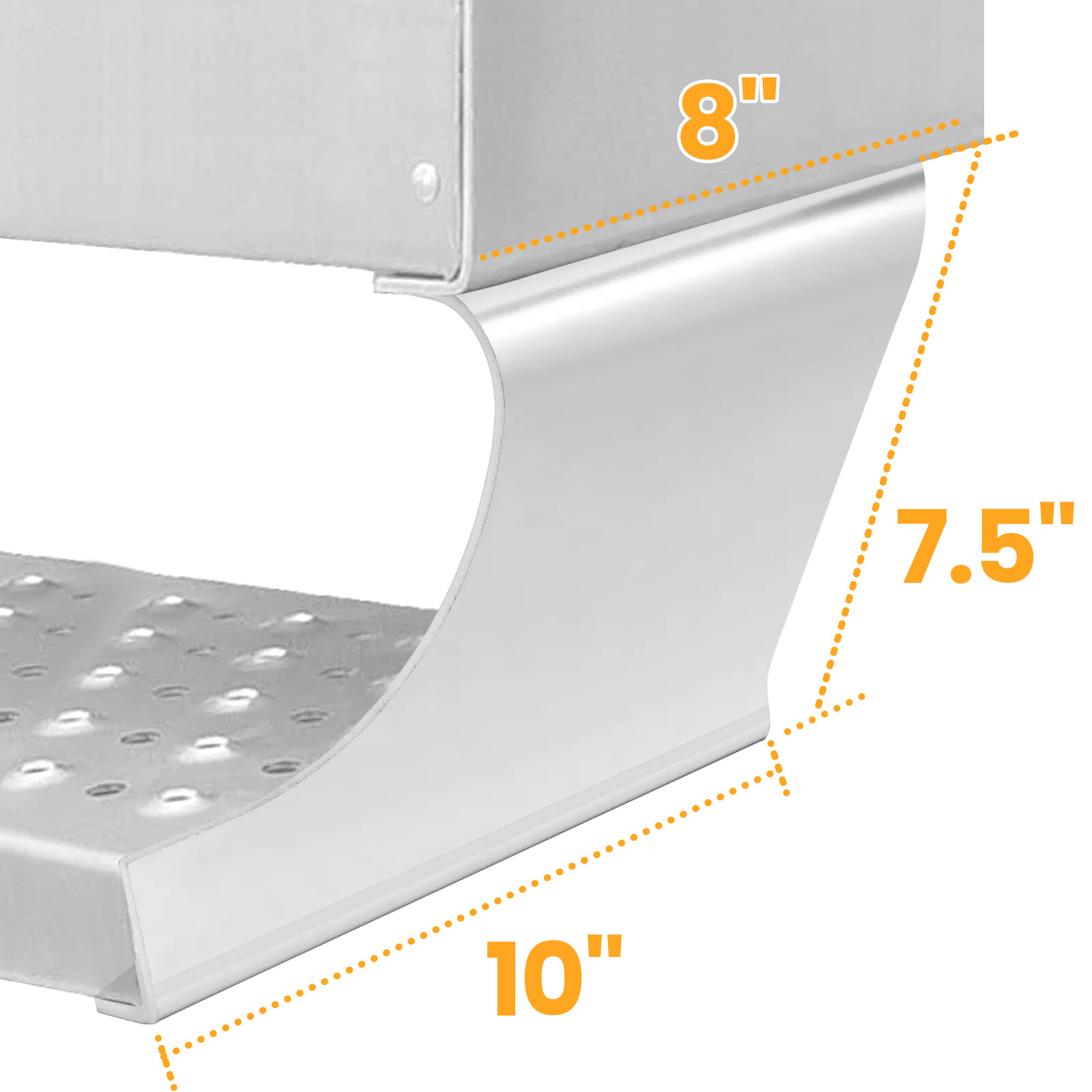 Truck Lower Step Brackets For Freightliner FL120 FL132 FLD120 SBA SFA 1989-2010
