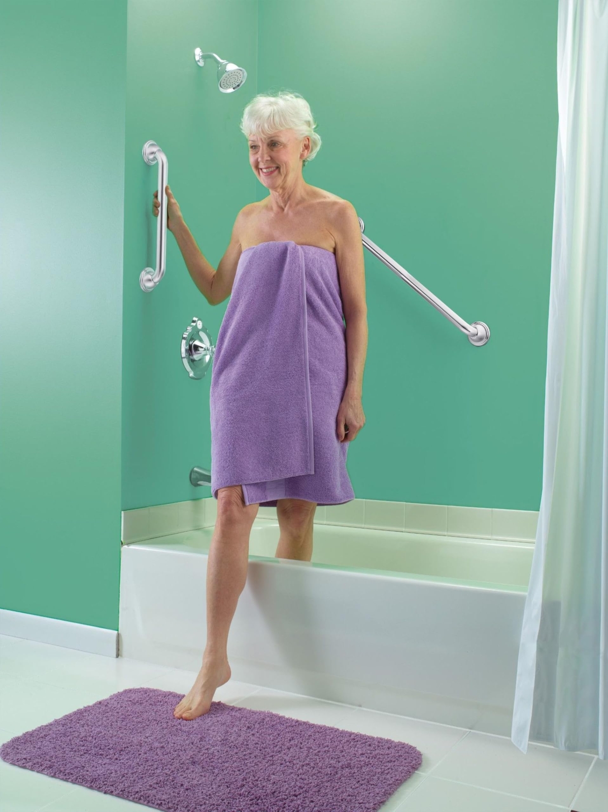 Moen SMA1000CH Home Care SecureMount Anchor, No Size, Chrome