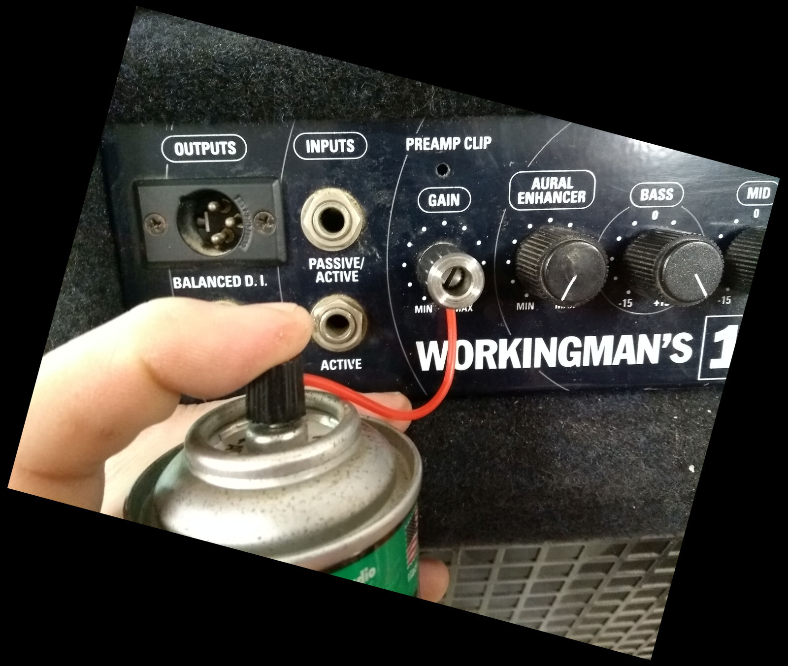 Pot Cleaner Cap - Set of 3 caps for cleaning guitars and amp controls