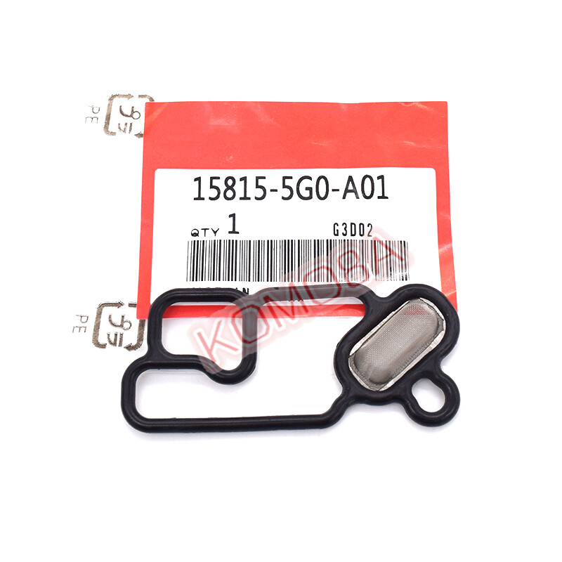 Fit Honda 15815-5G0-A01 VVT Variable Timing Spool Solenoid Valve Gasket Filter