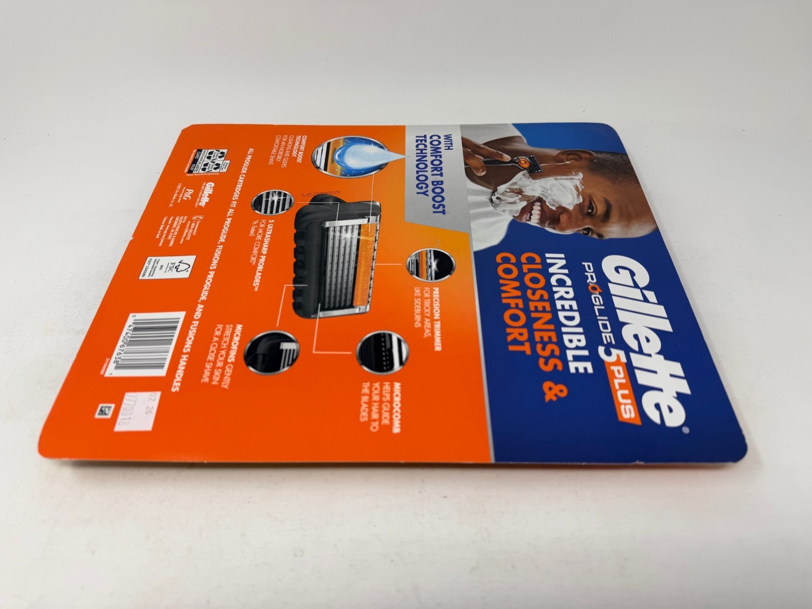 New Gillette ProGlide 5 Plus Razor 16 Pack 16 Cartridges 5-Blade Refills