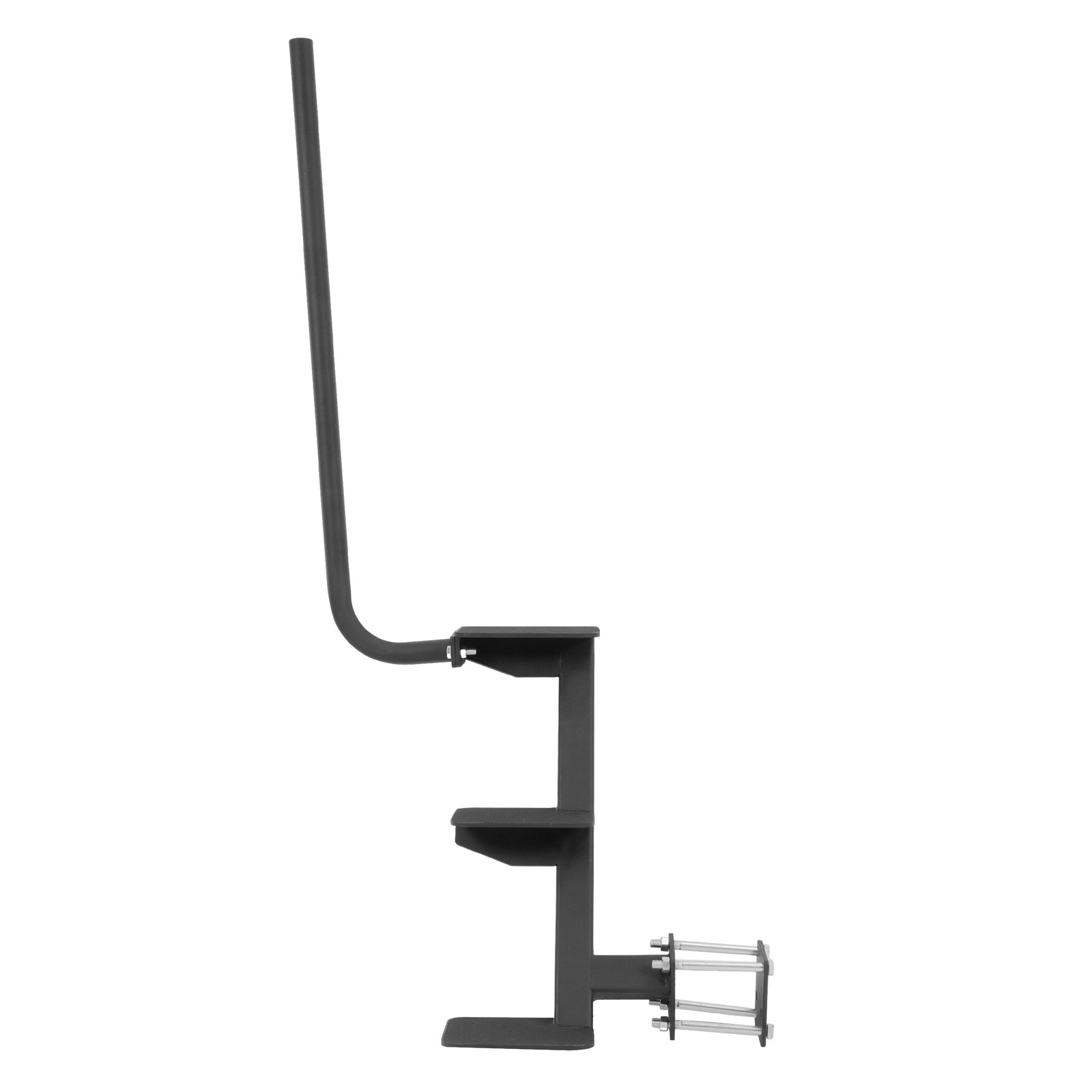 3-Step Boat Trailer Steps 460 lbs Side Mount Step For Universal Bass Boat