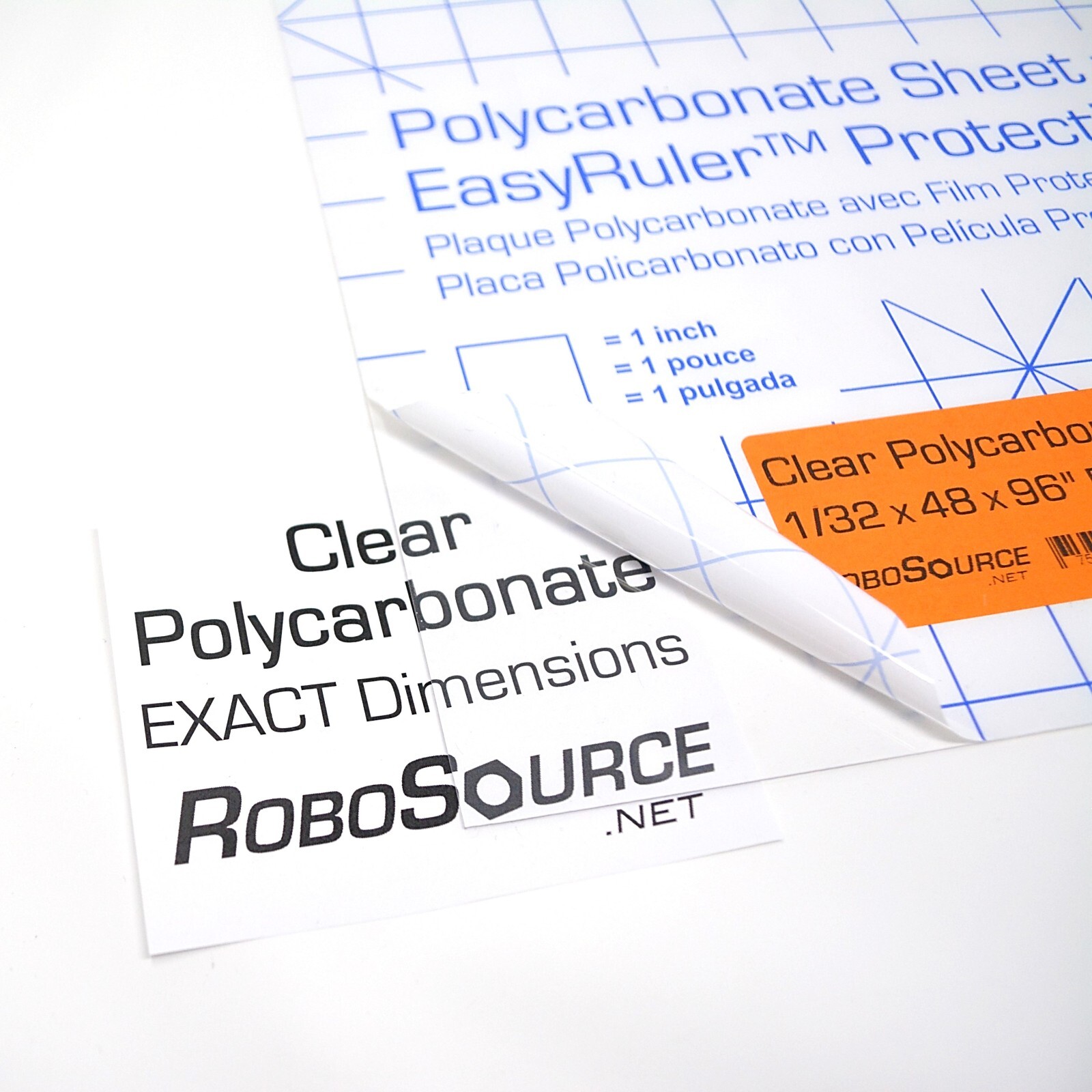 Polycarbonate Clear Plastic Sheet, Choose Thickness & Exact Size/Free Custom Cut