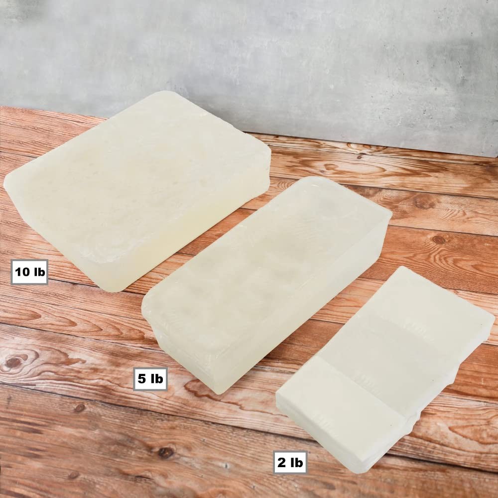 Jojoba Oil Soap Base - Moisturizing Melt and Pour Glycerin Soap Base for Craf...