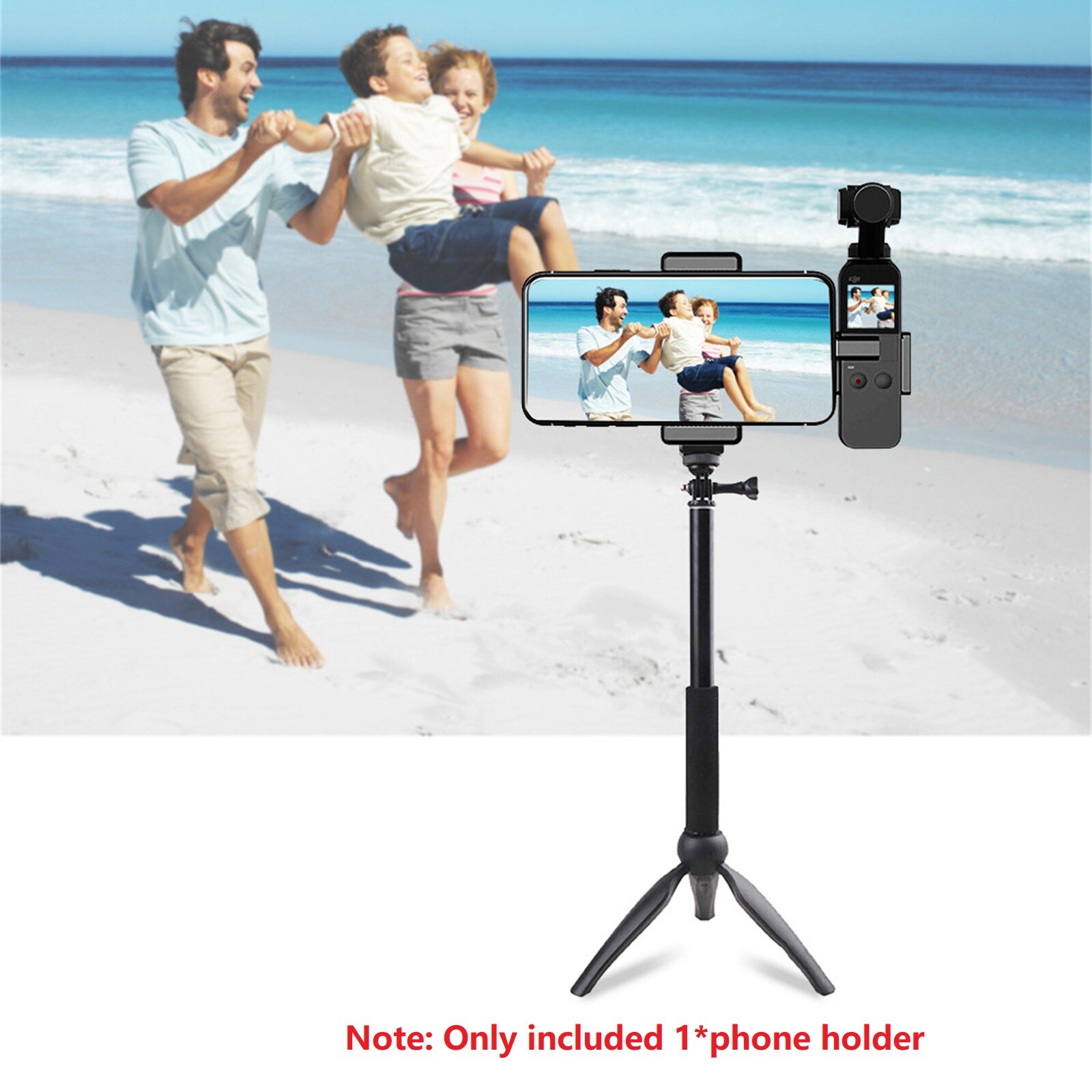 For DJI Osmo Pocket / Pocket 2 1/4 Inch Phone Fixing Clamp Camera Accessories