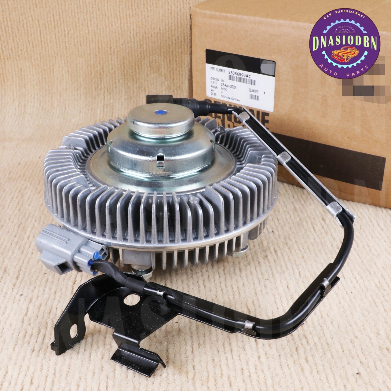 OEM 55056990AC Cooling Fan Clutch For 2004-2010 Ram 2500 Cummins Diesel 5.9L