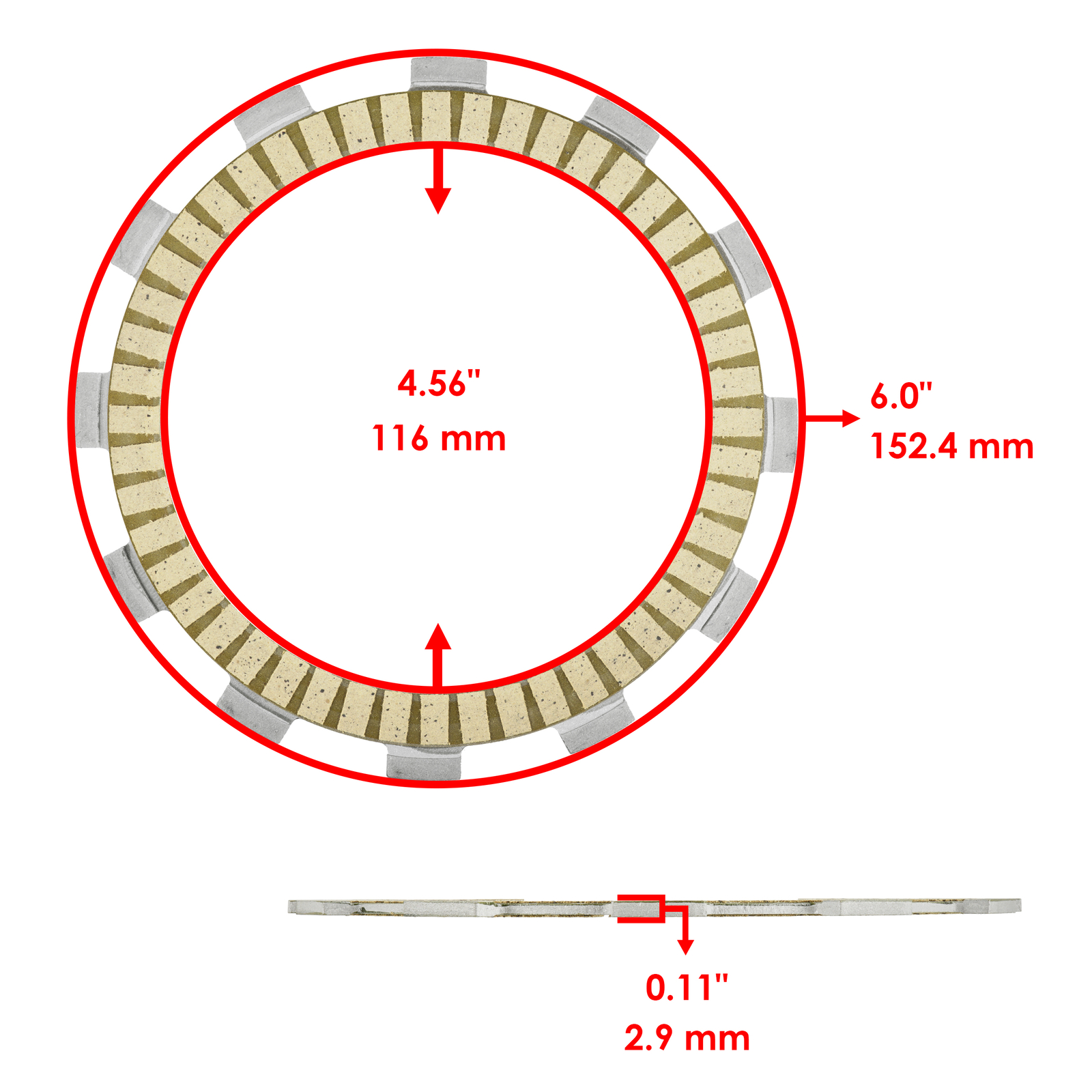 Clutch Friction Plates and Gasket Kit for Suzuki Intruder 1400 VS1400GLP 1987-09