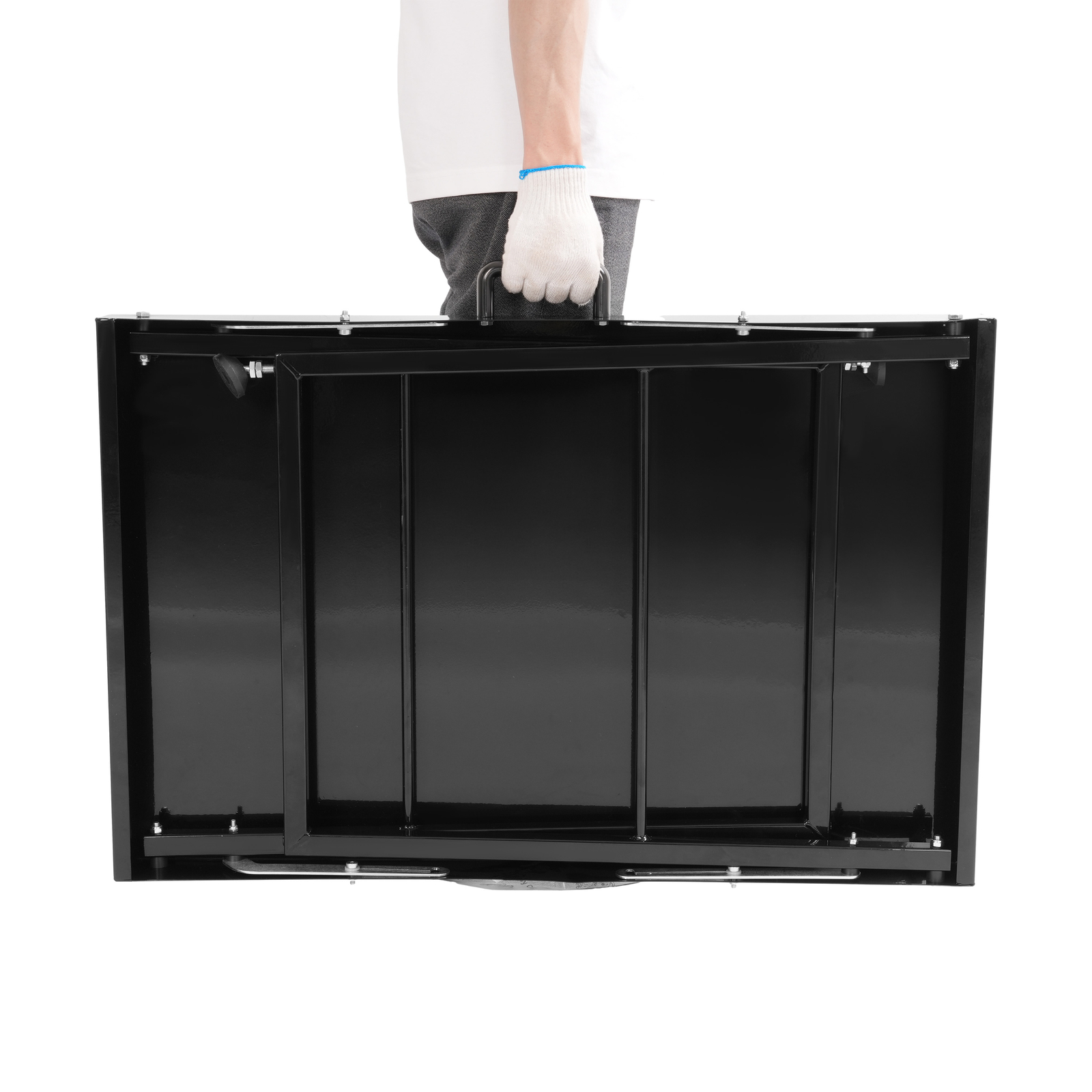 Heavy Duty Long Range Shooting Table Padded Seat Adjustable Legs Built-in Handle