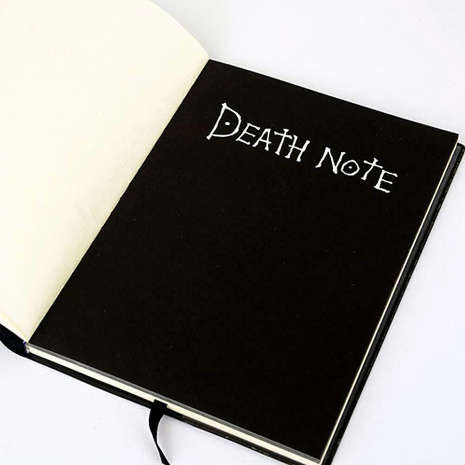Death Note Cosplay Notebook & Feather Pen Book Japan Anime Writing notebook